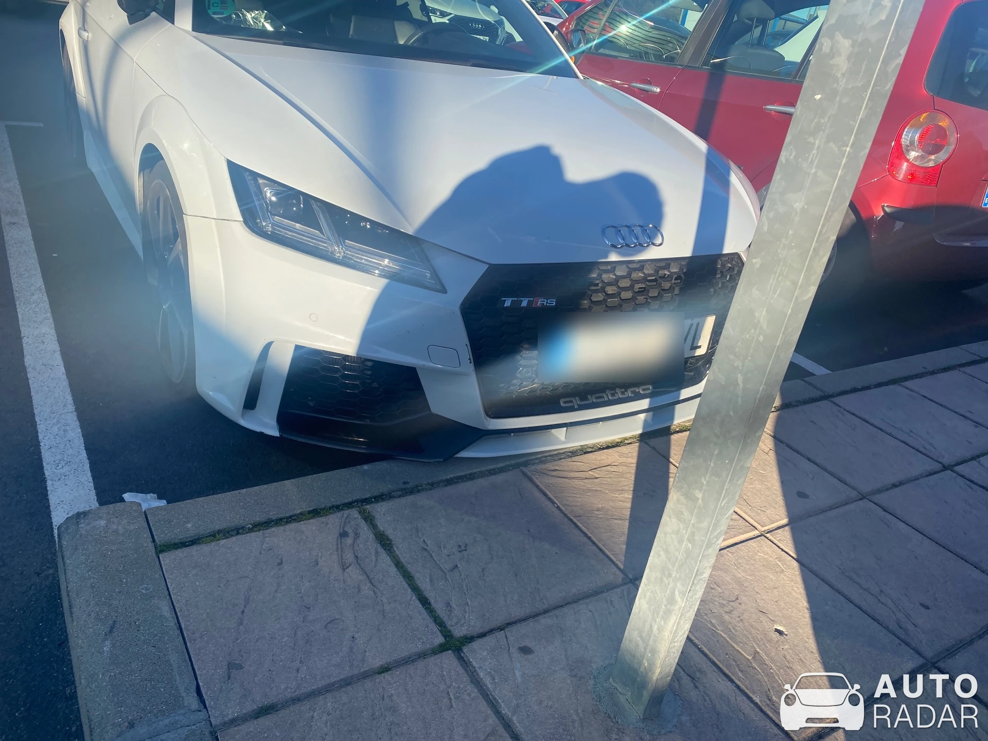 Audi TT-RS 8S spotted in Madrid, España