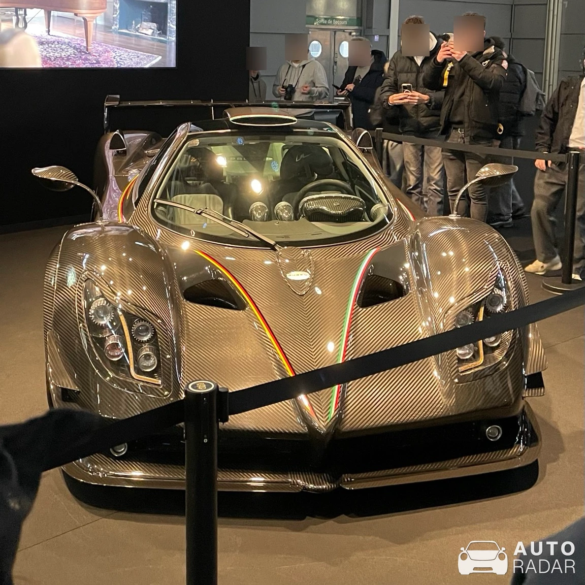 Pagani Zonda LM spotted in Paris
