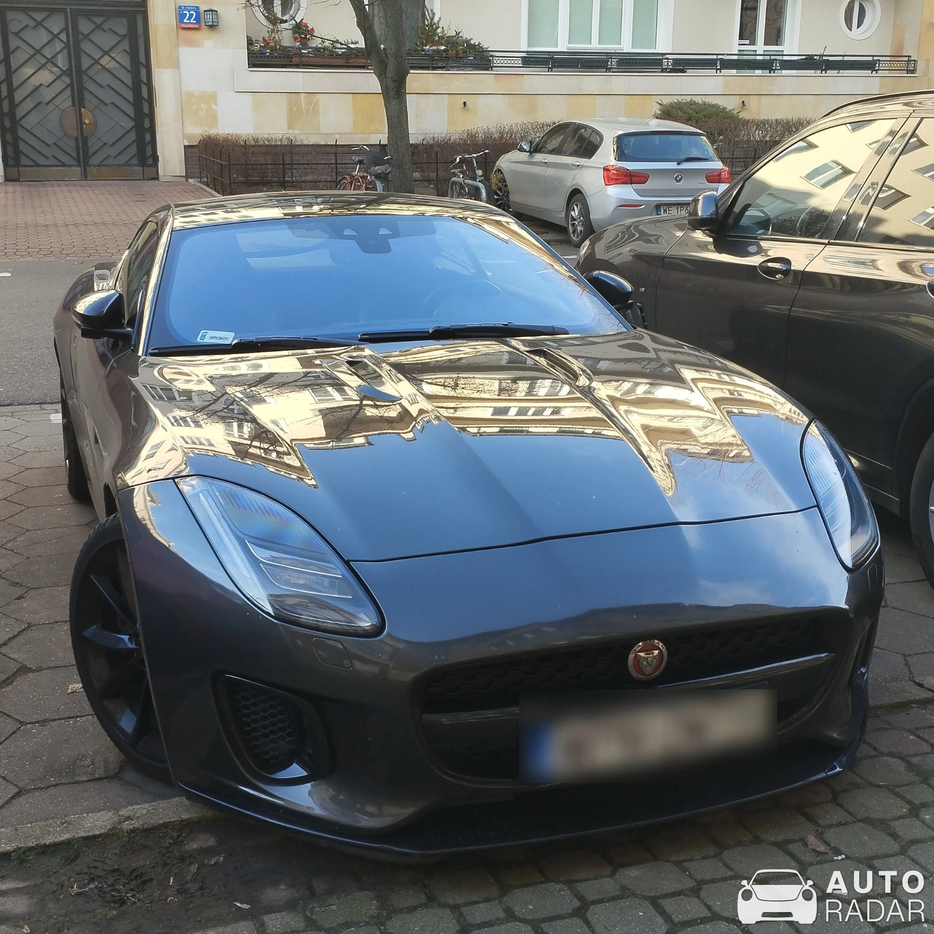 Jaguar F-Type S Coupé spotted in Warszawa, Poland