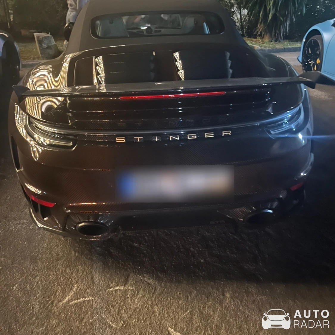Porsche TopCar 992 Turbo S Cabriolet Stinger GTR Limited Carbon Edition spotted in Calvià
