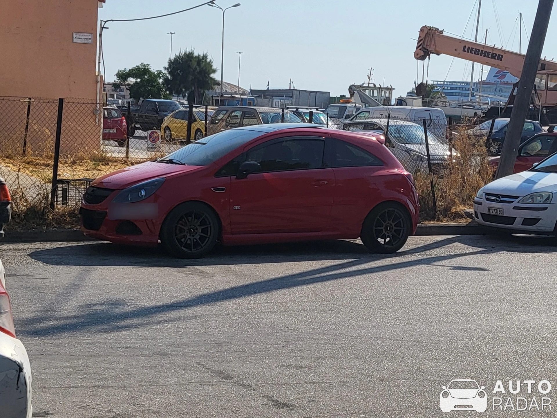 Opel Corsa OPC Nürburgring Edition spotted in Mytilini