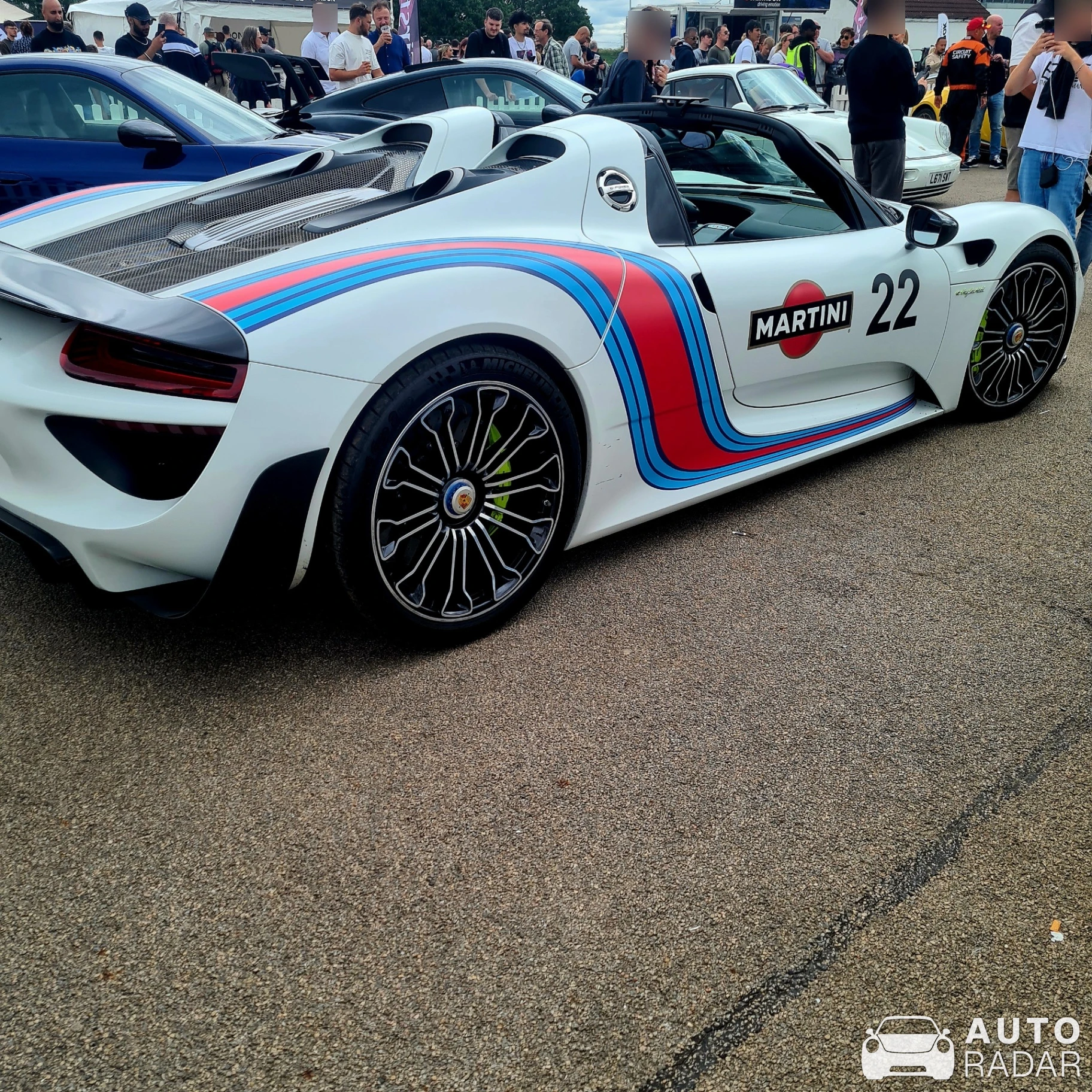 Porsche 918 Spyder spotted in Leicestershire, United Kingdom