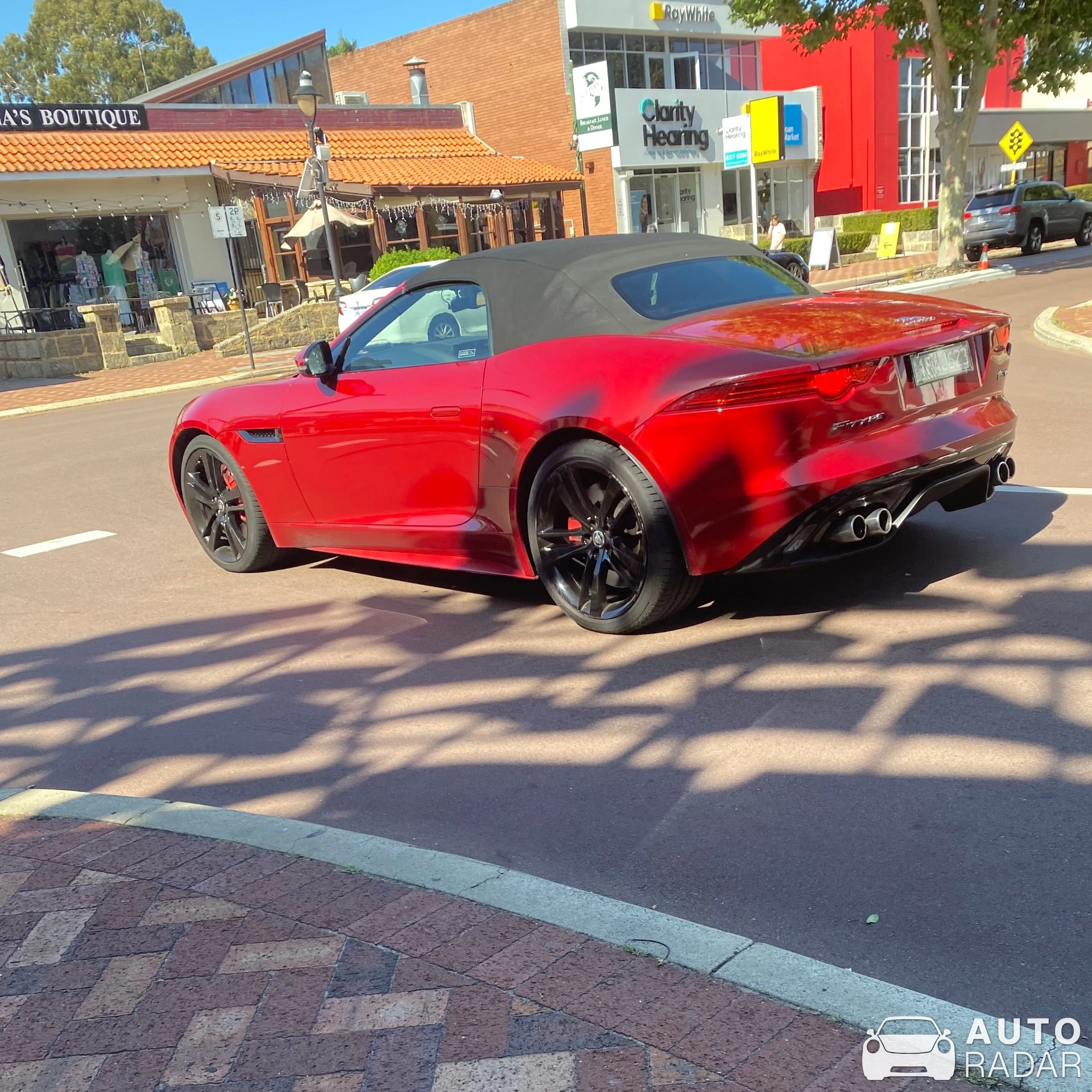 Jaguar F-Type S Convertible spotted in South Perth, Australia