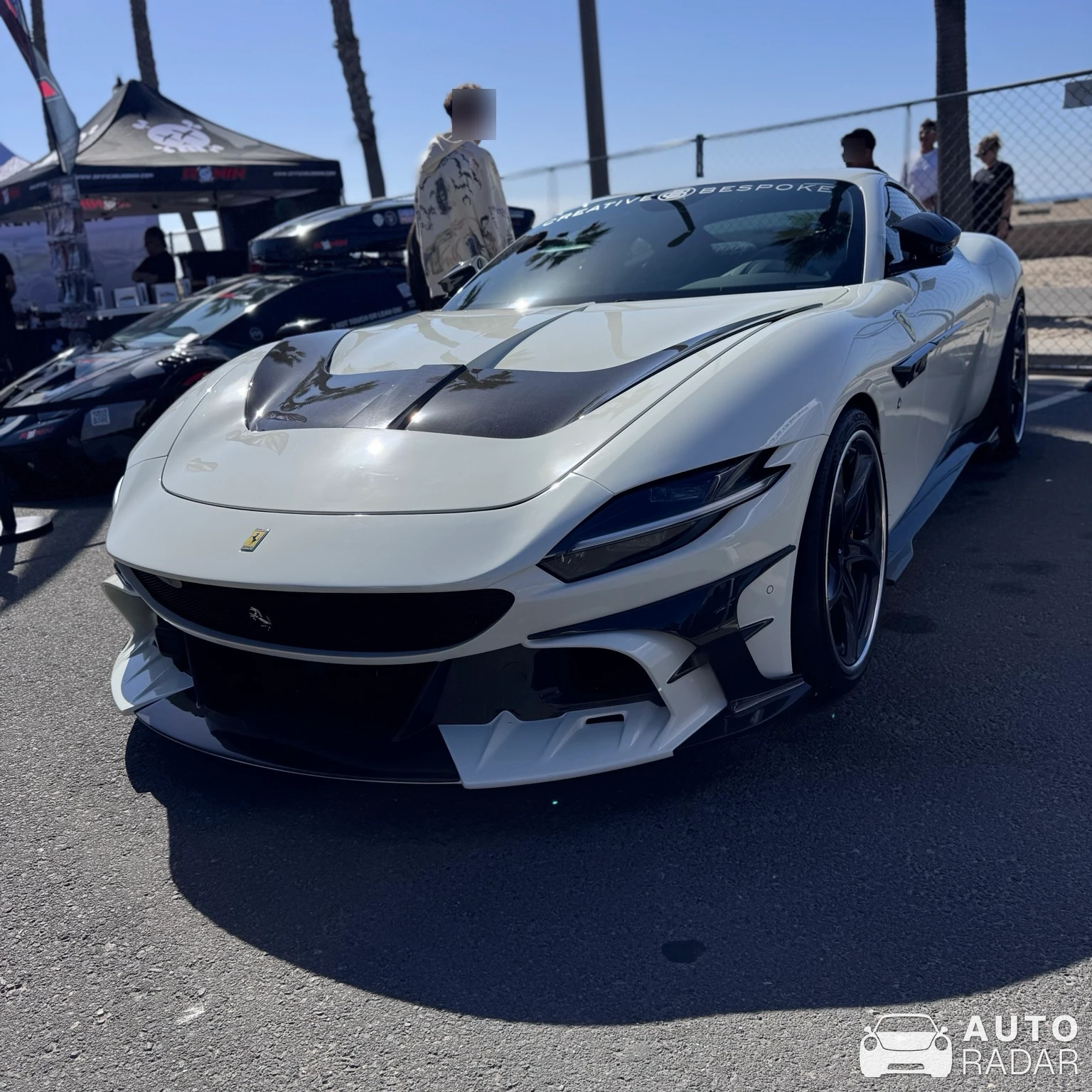 Ferrari Roma Mansory spotted in Huntington Beach