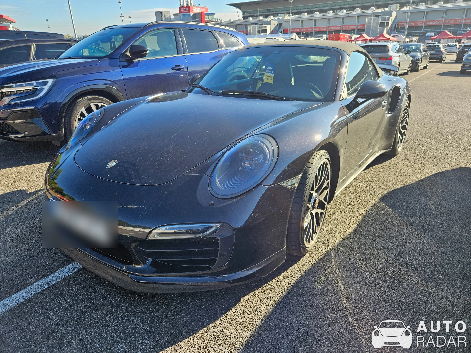 Porsche 991 Turbo S Cabriolet MkI spotted in Granollers, España