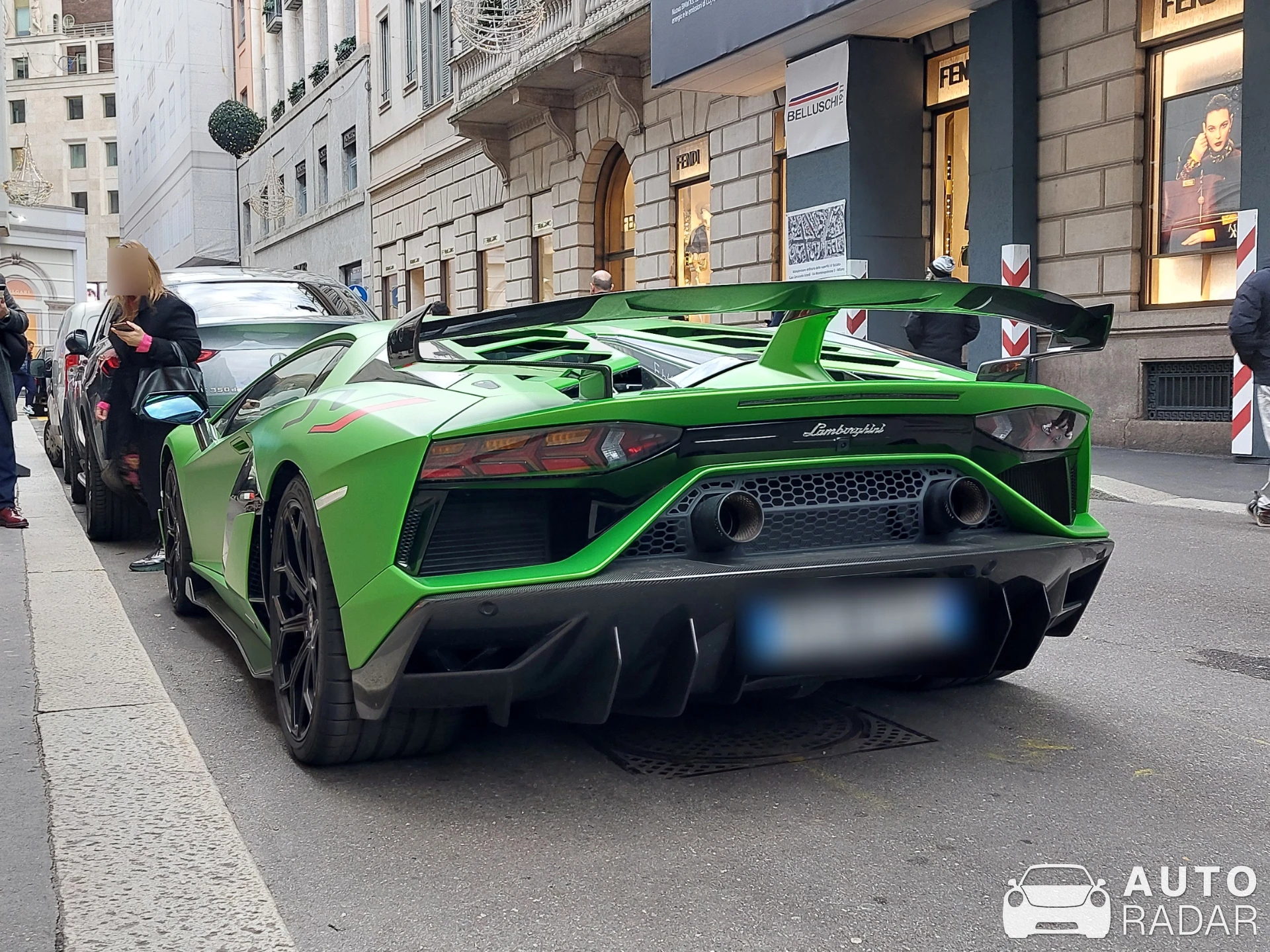Lamborghini Aventador LP770-4 SVJ spotted in Milano, Italia