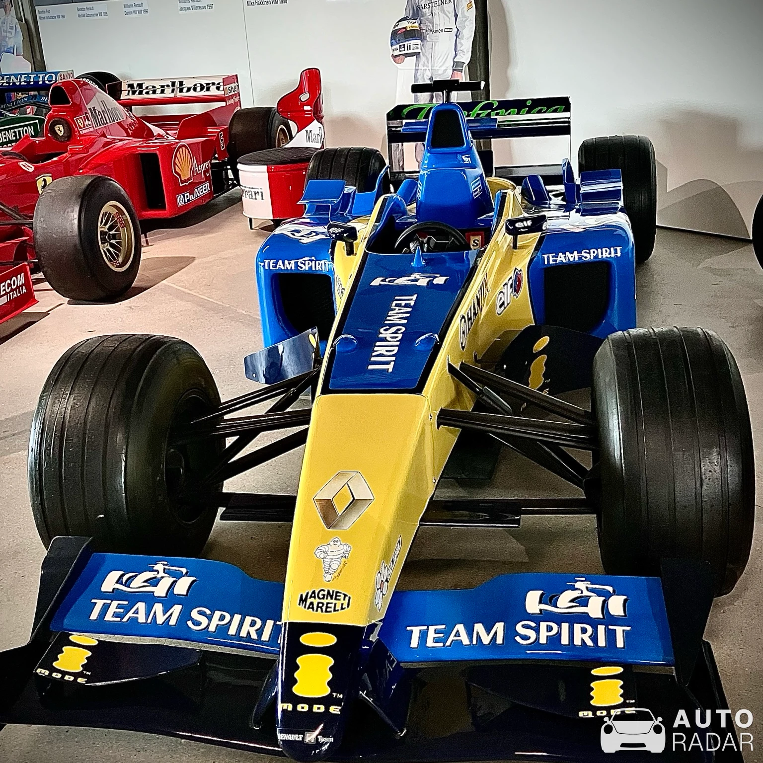 Renault F1 R25 spotted in Fraubrunnen