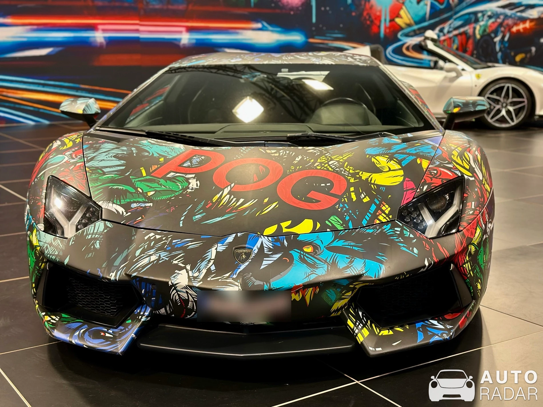 Lamborghini Aventador LP700-4 spotted in Brussel, Belgium