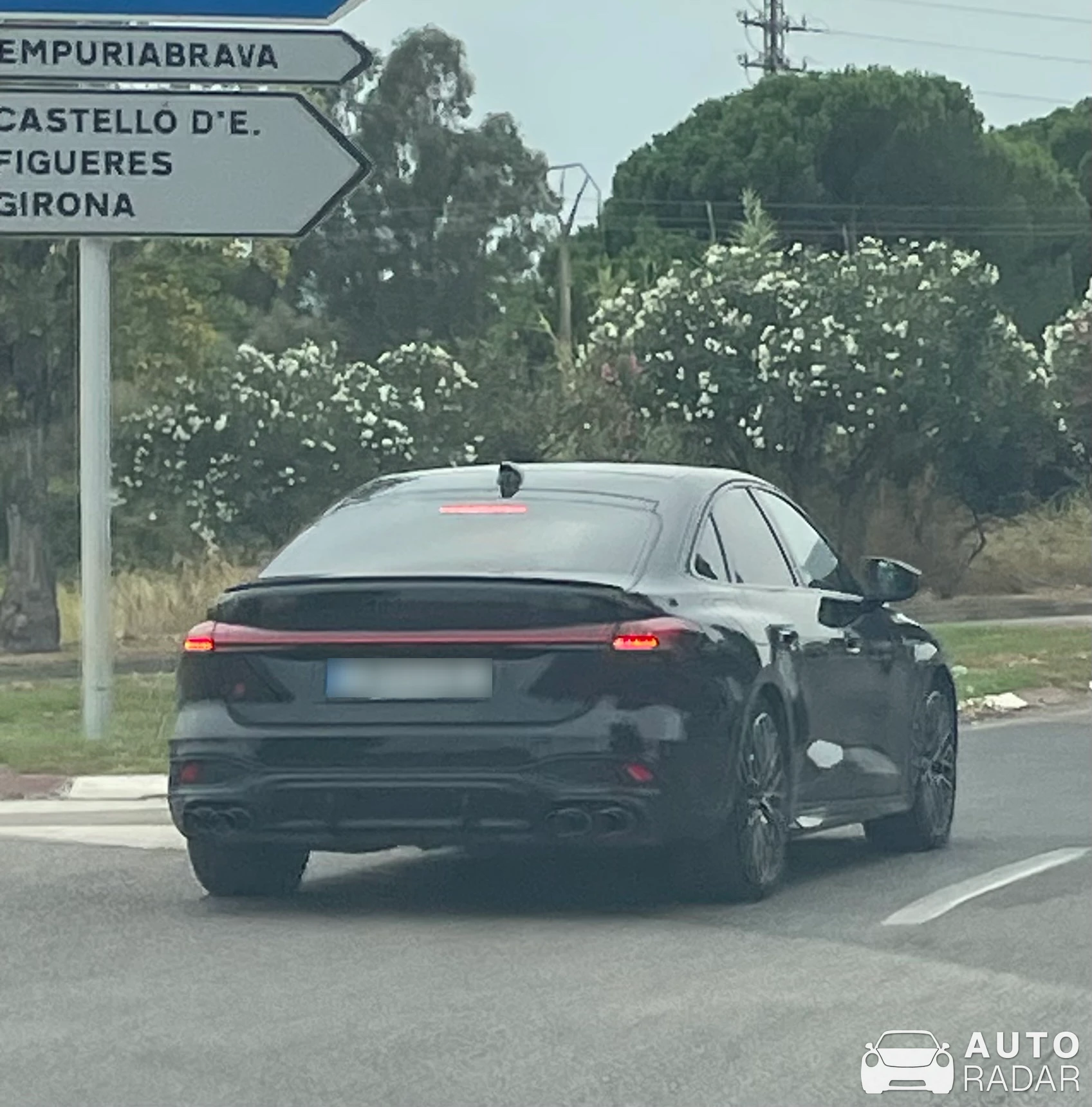 Mercedes-Benz Brabus EQS 53 spotted in Empuriabrava