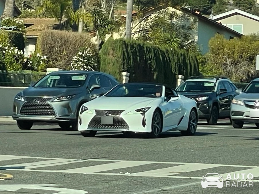 Lexus LC 500 Convertible spotted in Rancho Palos Verdes, United States