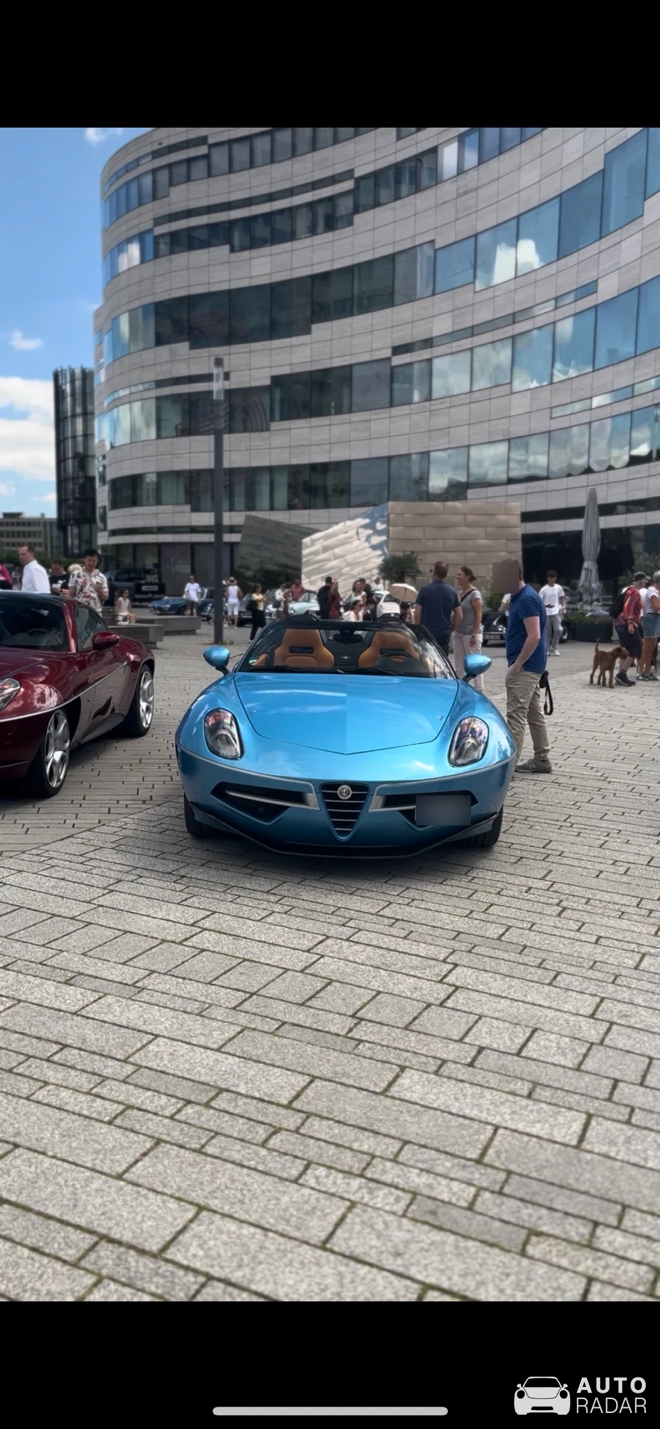 Alfa Romeo Disco Volante Spyder spotted in Düsseldorf
