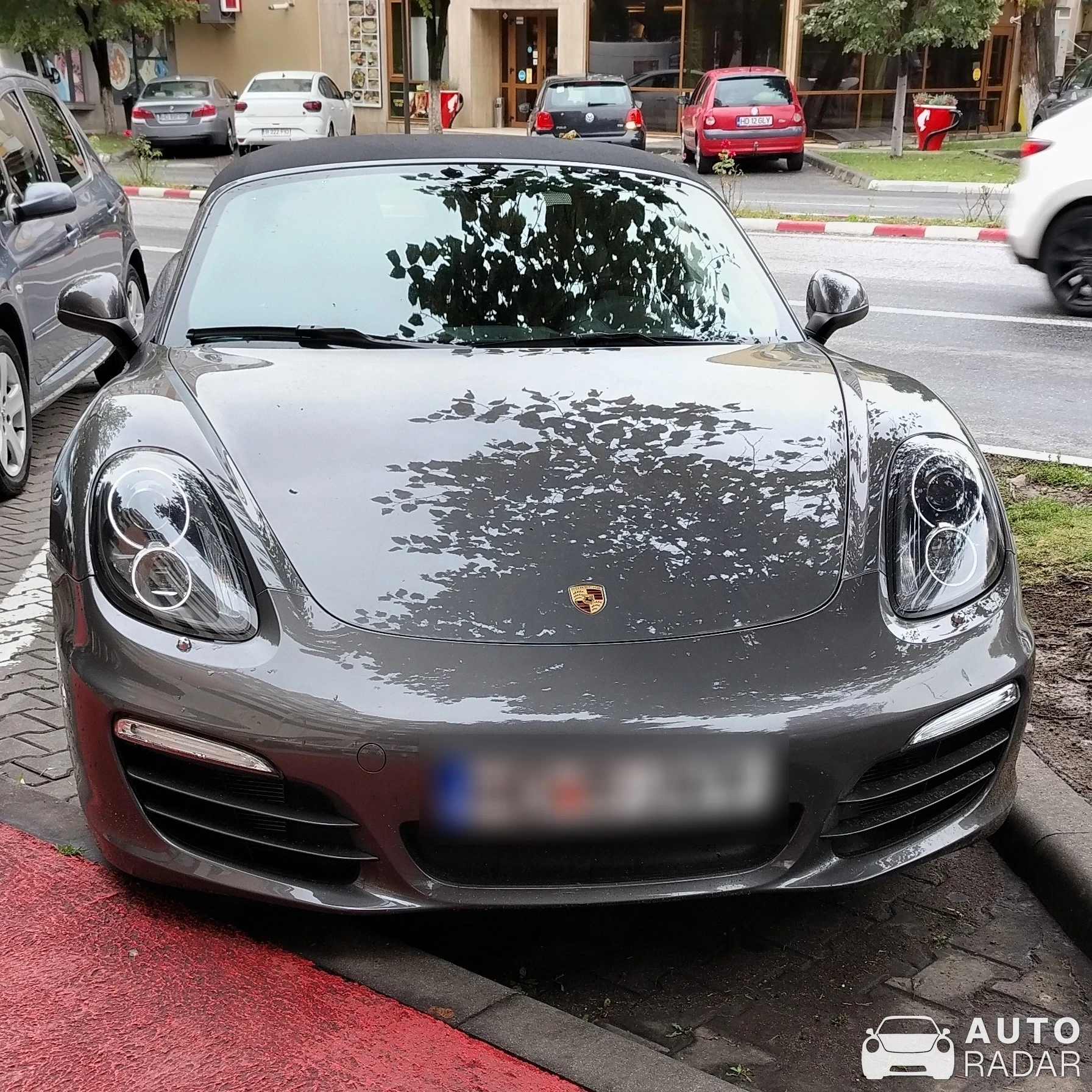 Porsche 981 Boxster spotted in Hunedoara