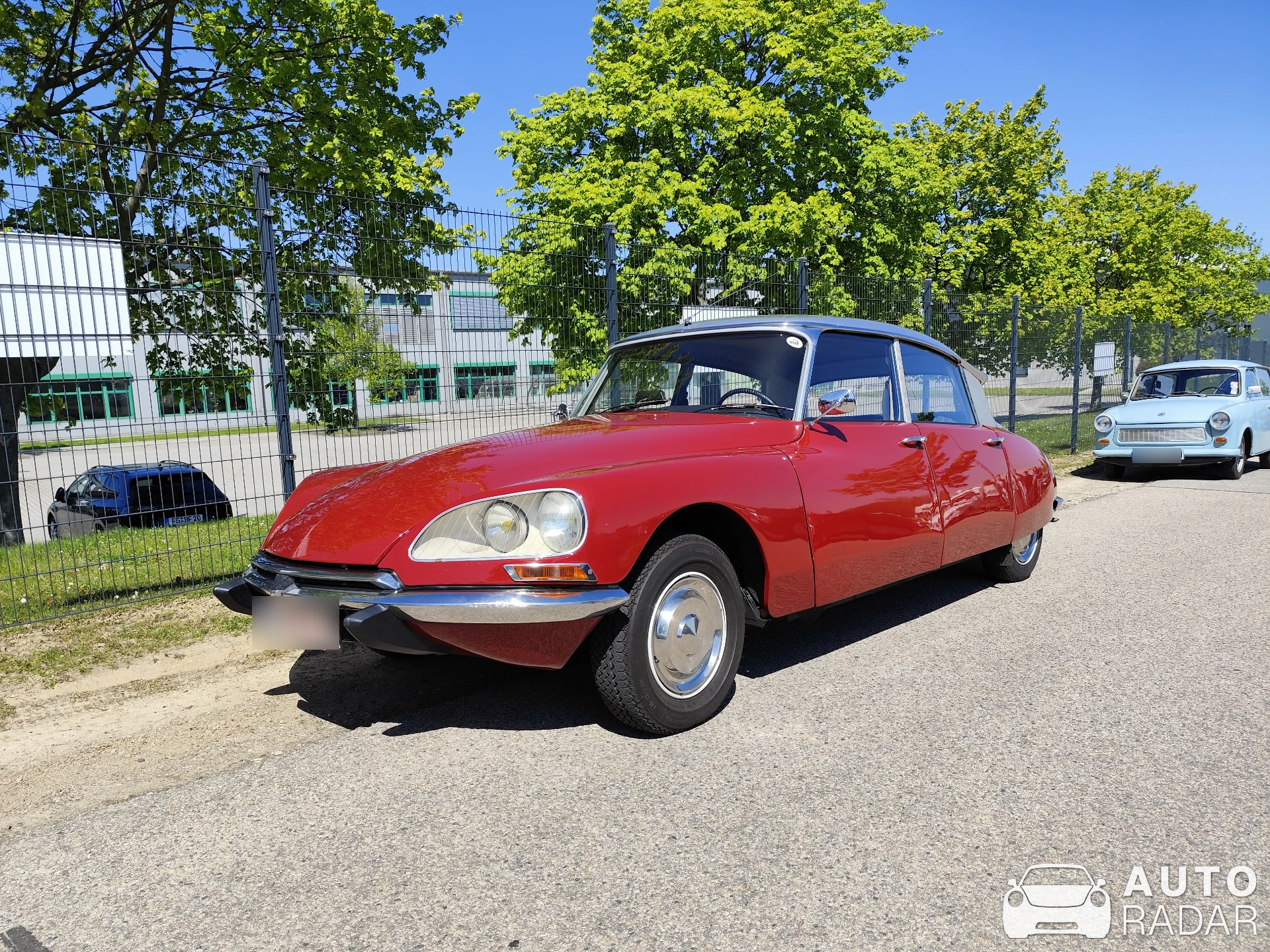 Citroën DS 21 spotted in Hartmannsdorf