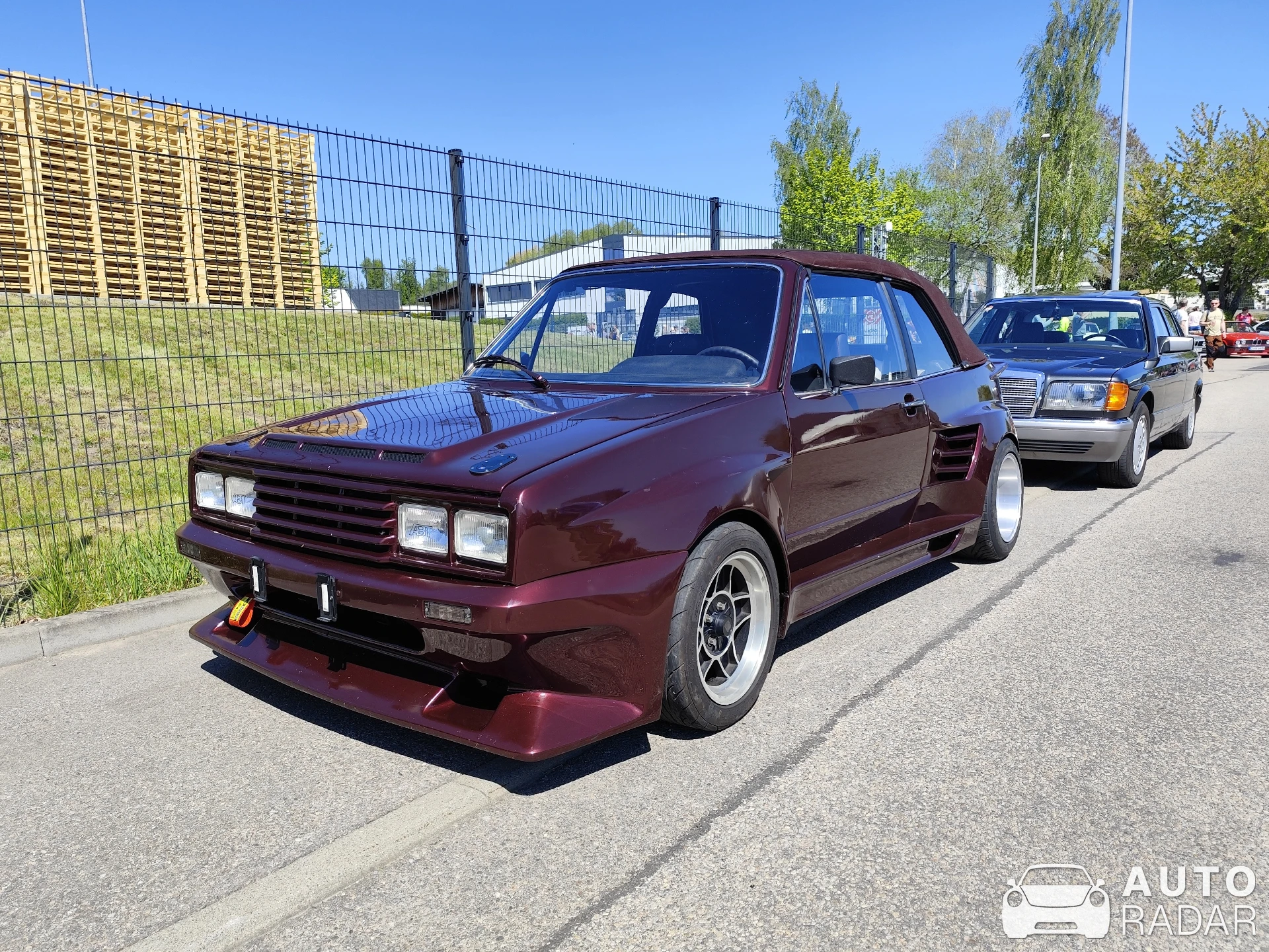Volkswagen Golf Mk1 Cabriolet spotted in Hartmannsdorf