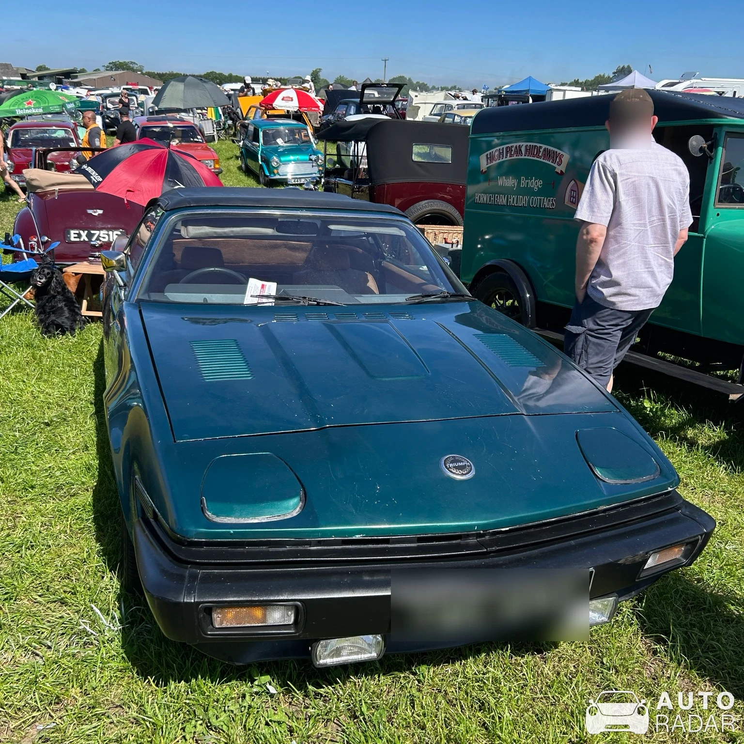 Triumph TR7 spotted in Sandbach