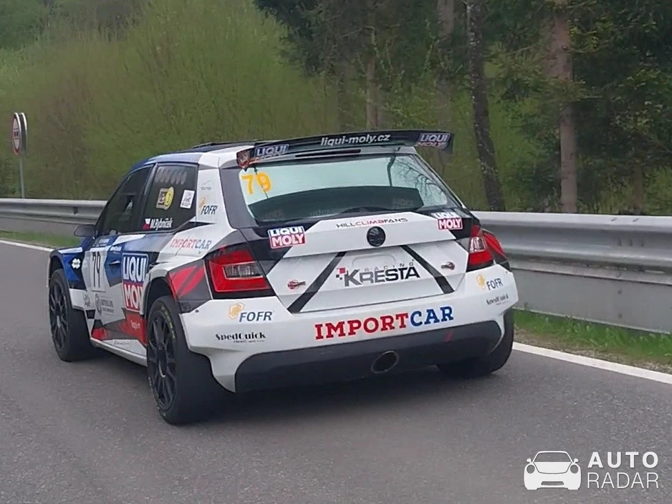 Škoda WRC Fabia RS spotted in Semriach