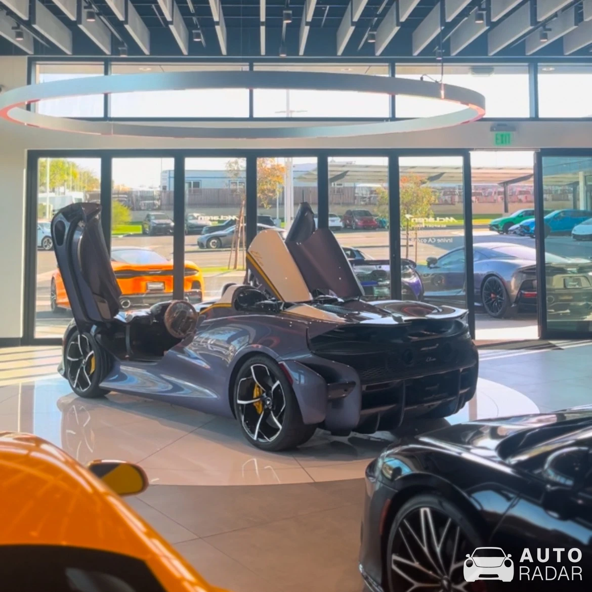 McLaren Elva spotted in Newport Beach, United States