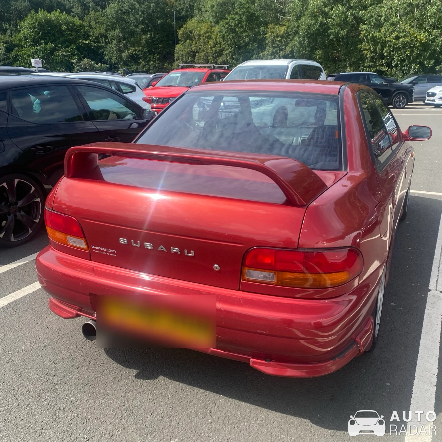 Subaru Impreza WRX STI GDB-D spotted in Saint Rollox Business & Retail Park