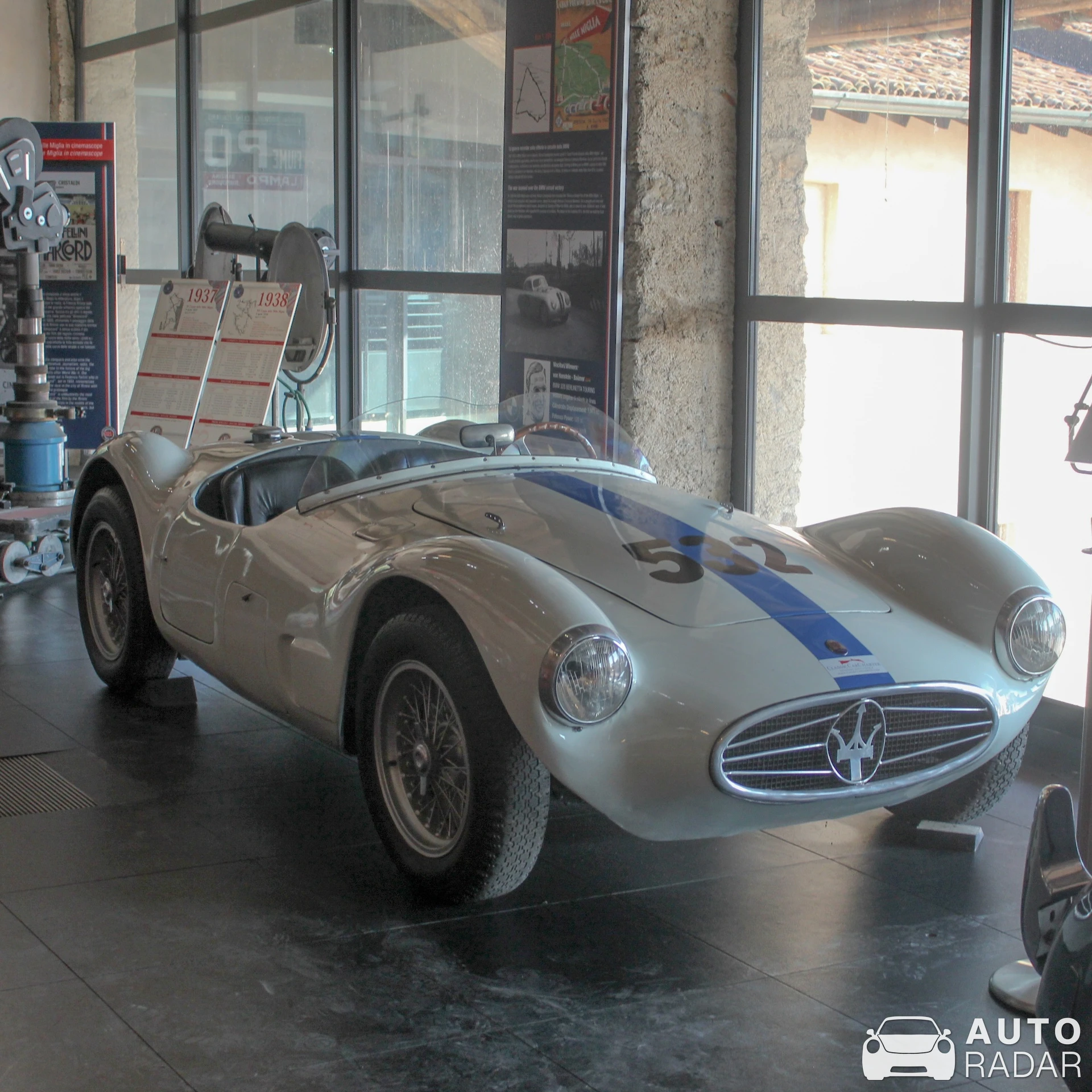Maserati A6 GCS by Fiandri & Malagoli 1954 spotted in Brescia, Italy