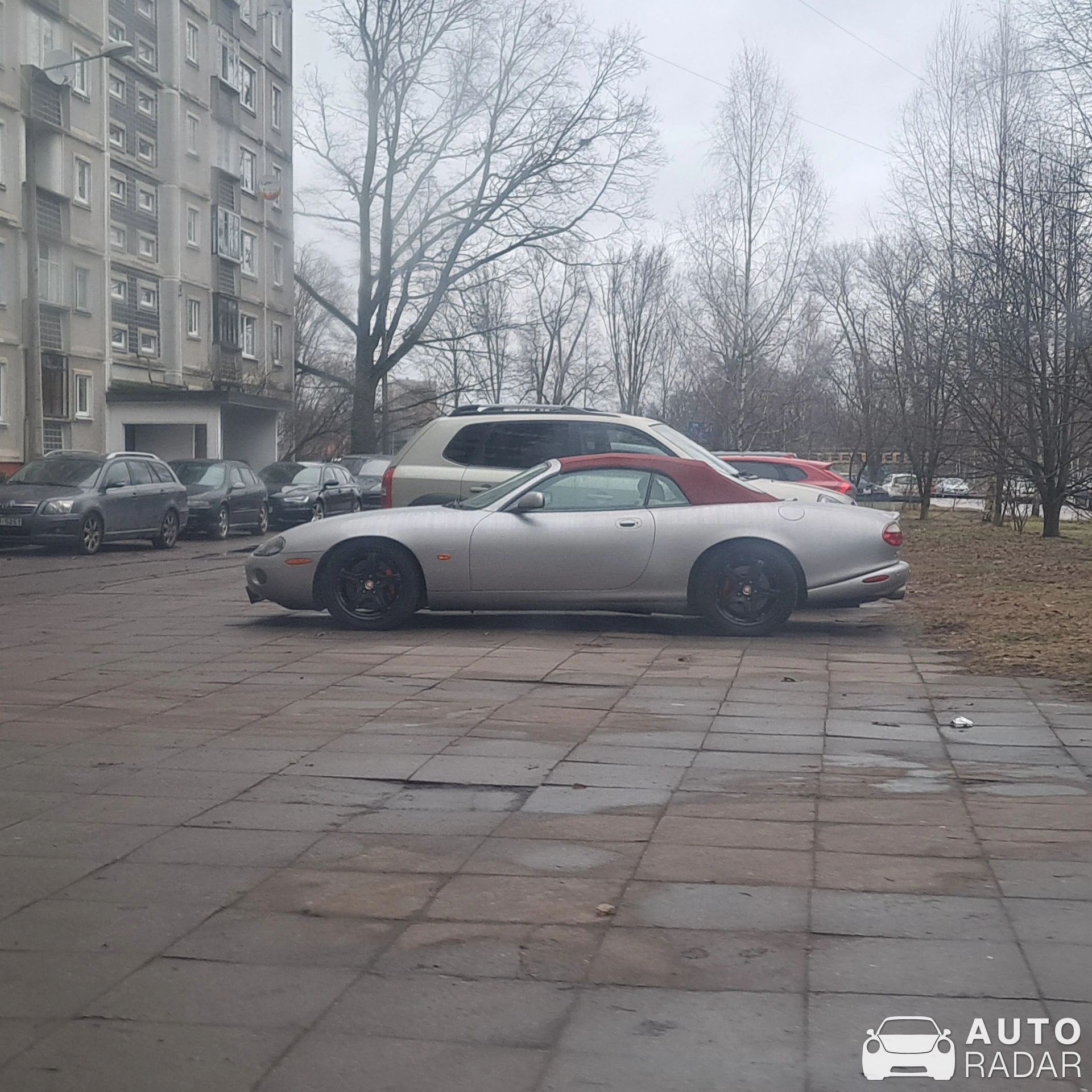Jaguar XK8 Convertible spotted in Riga, Latvia