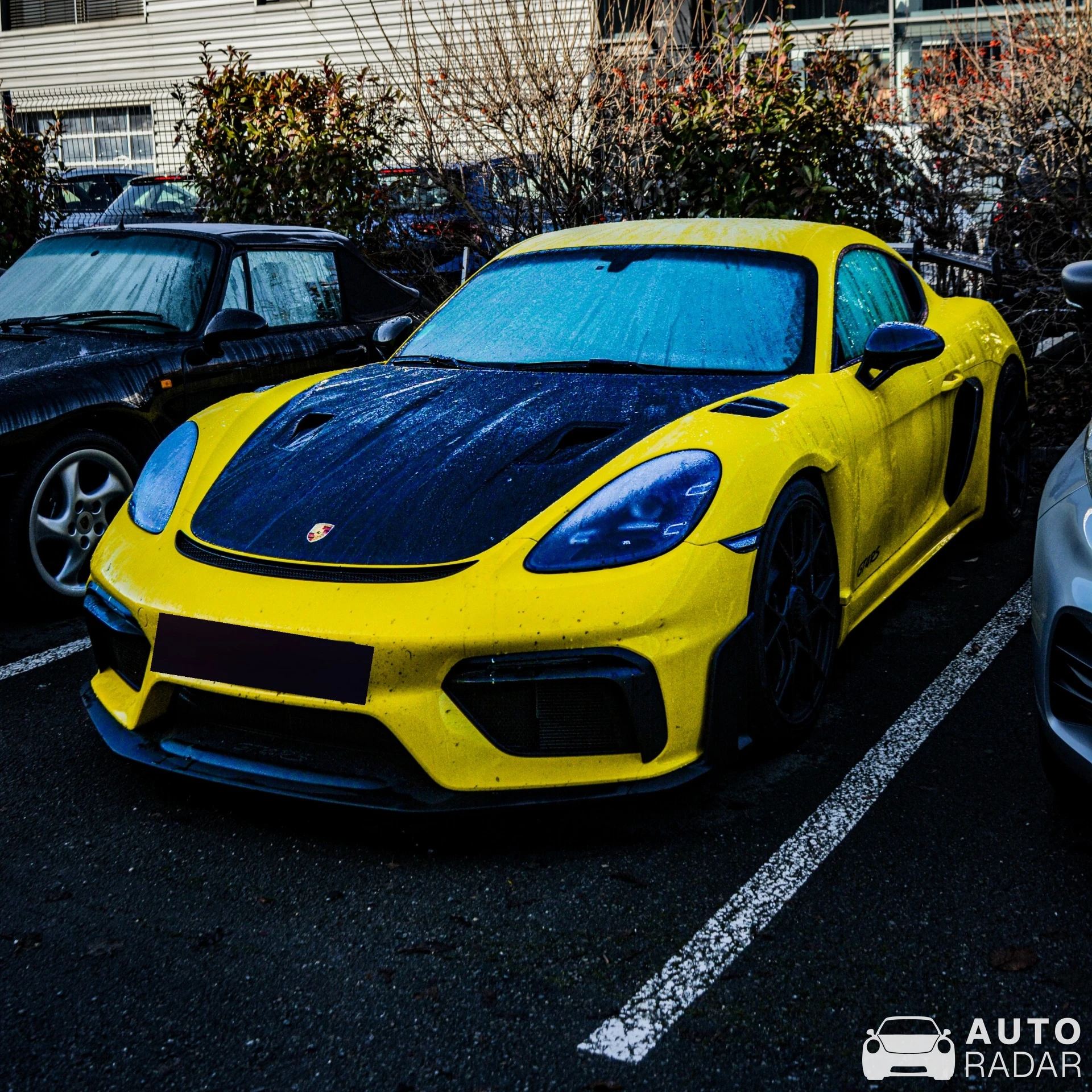 Porsche 718 Cayman GT4 RS spotted in Reims, France