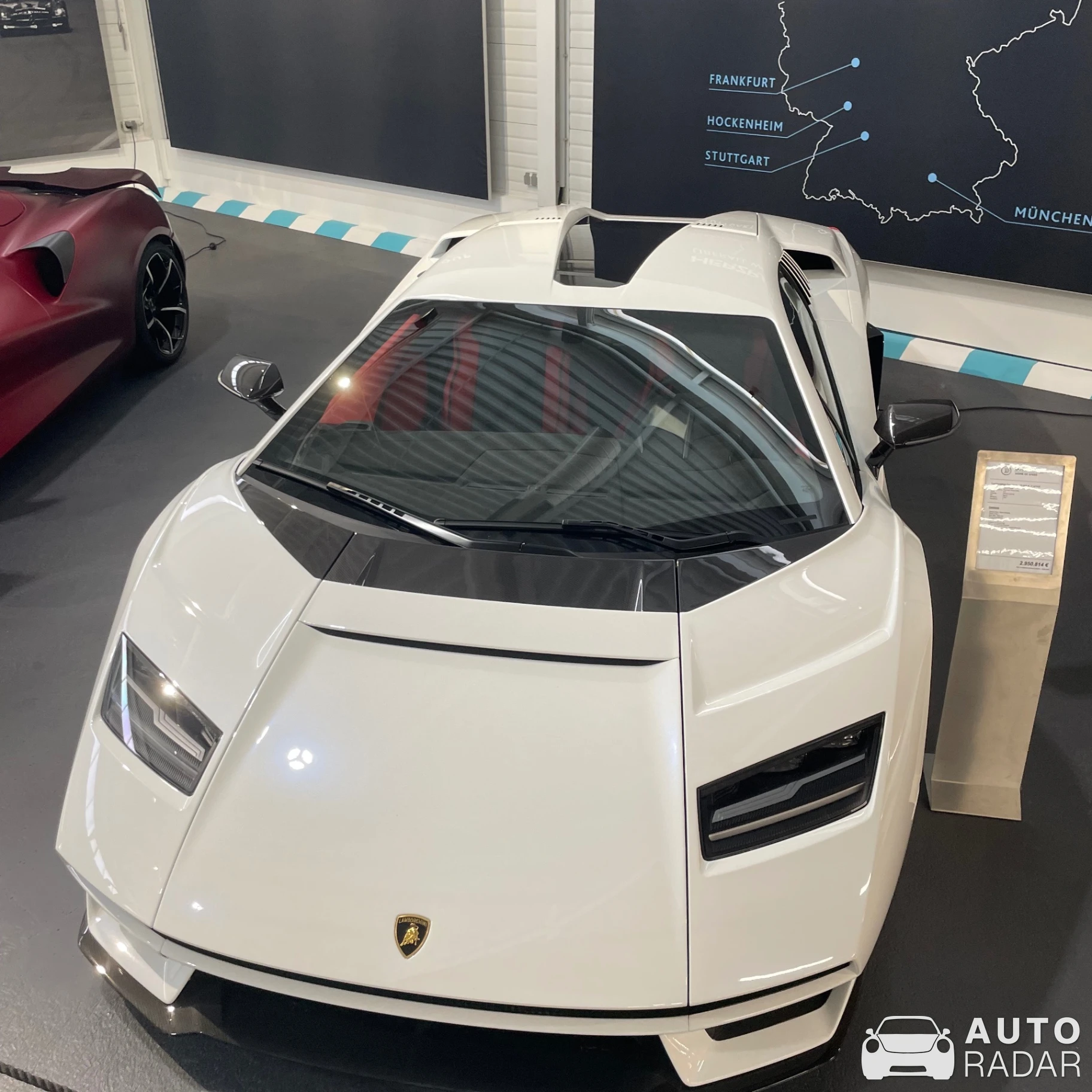Lamborghini Countach LPI 800-4 spotted in Hockenheim, Deutschland