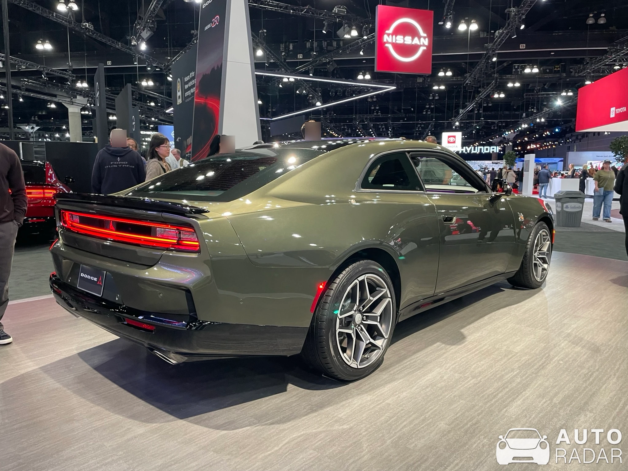 Dodge Charger Scat Pack Electric spotted in Los Angeles