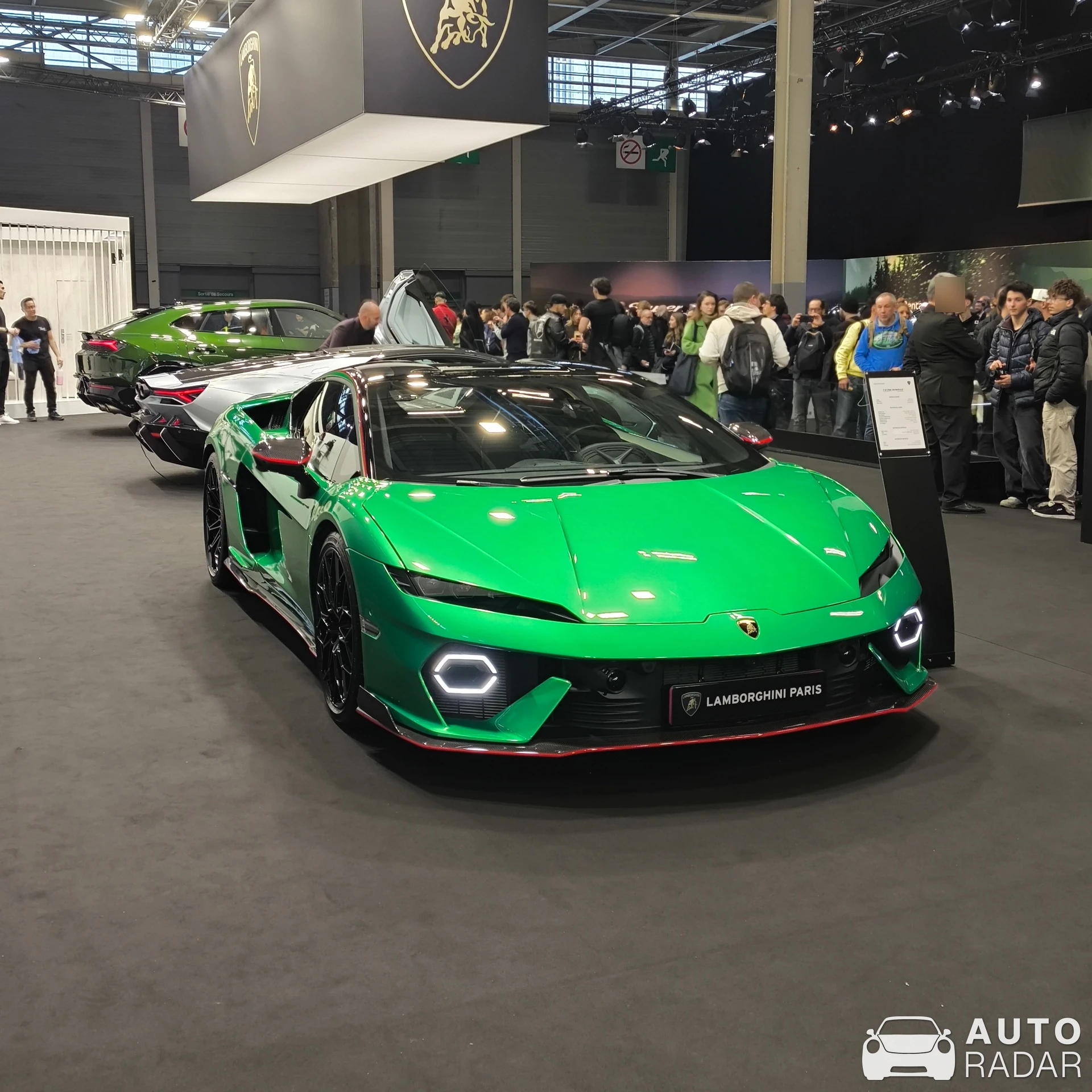 Lamborghini Temerario spotted in Paris, France