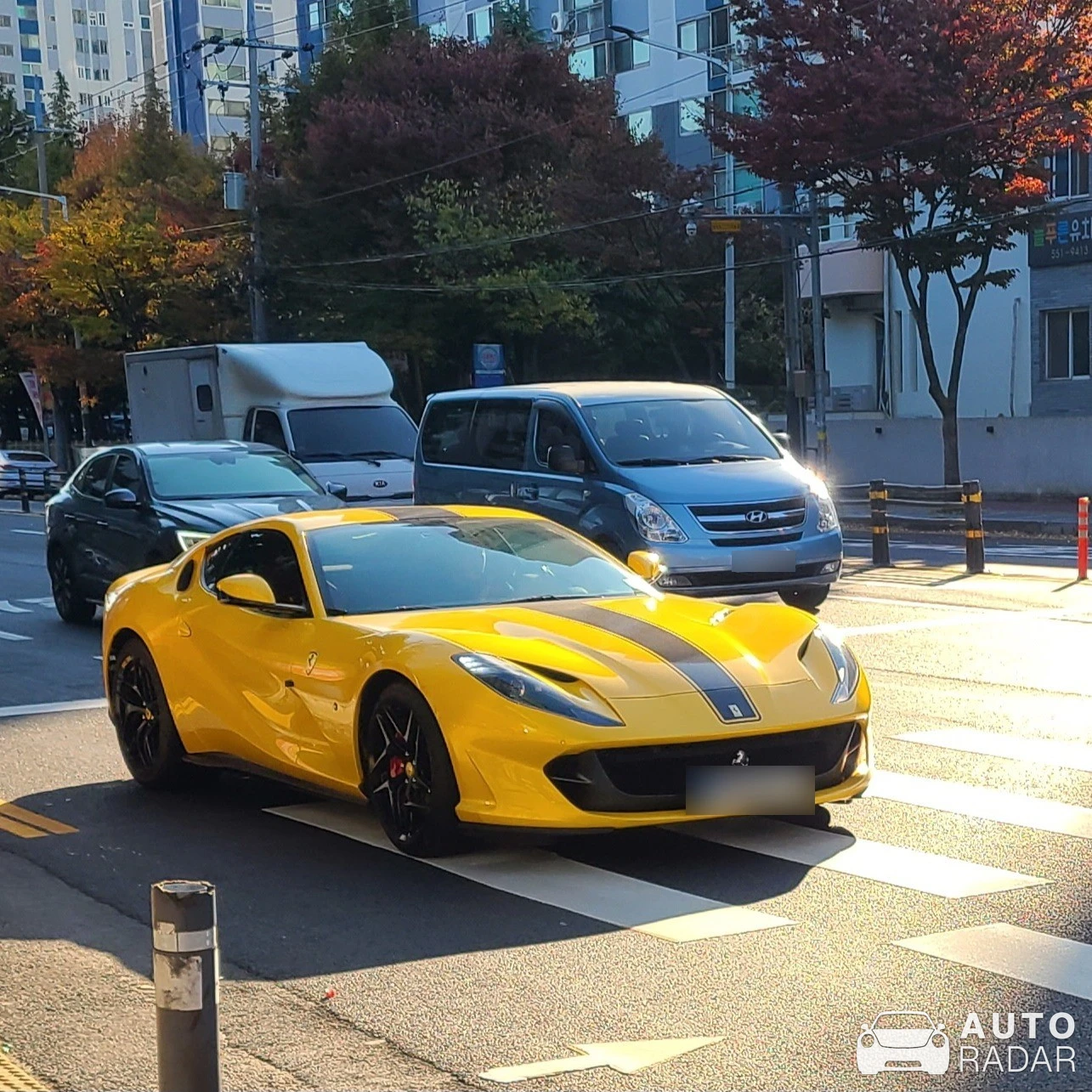 Ferrari 812 Superfast spotted in Cheonan, South Korea