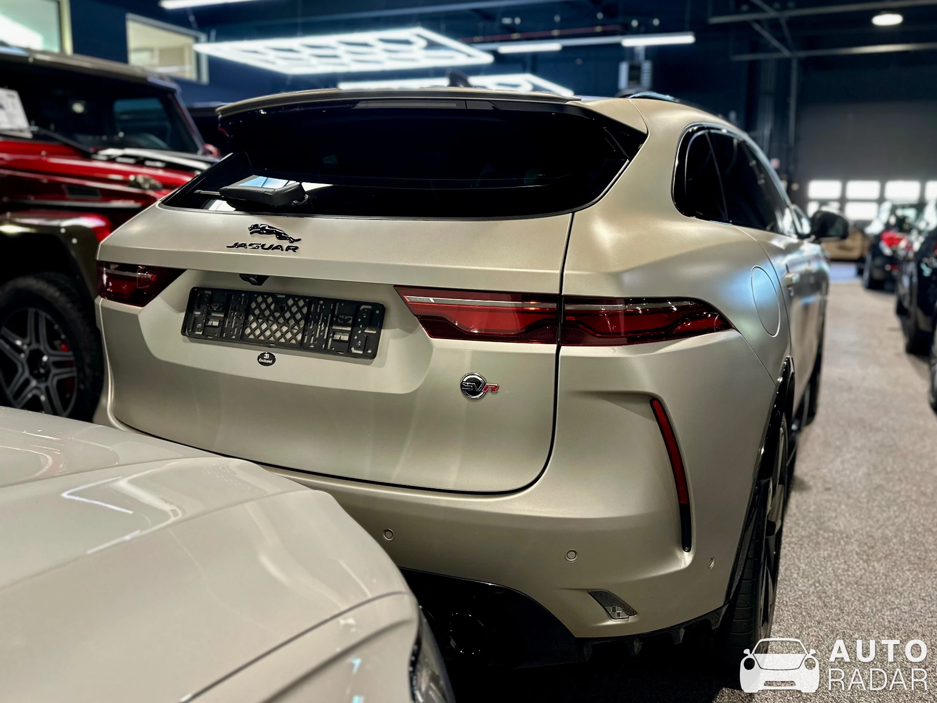 Jaguar F-PACE SVR spotted in Rotterdam, Netherlands