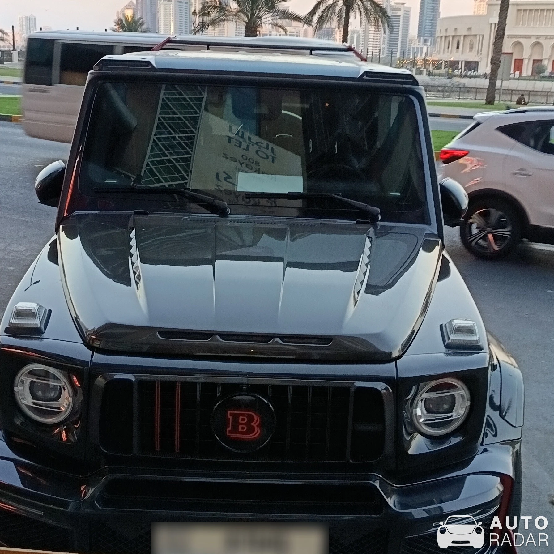 Mercedes-AMG Brabus G 63 W463 2018 spotted in Sharjah, United Arab Emirates