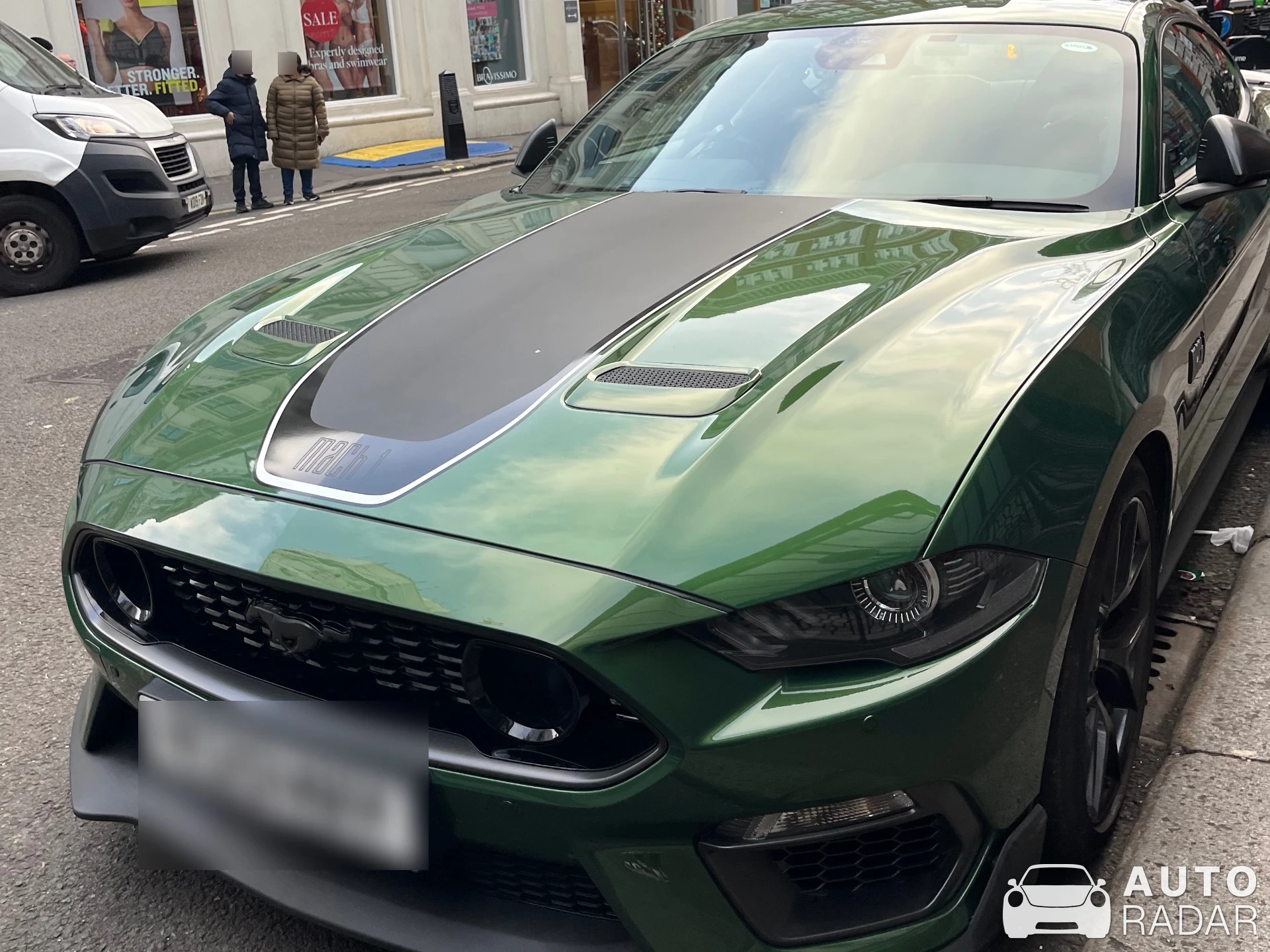 Ford Mustang Mach 1 S550 spotted in Genoni, Italia