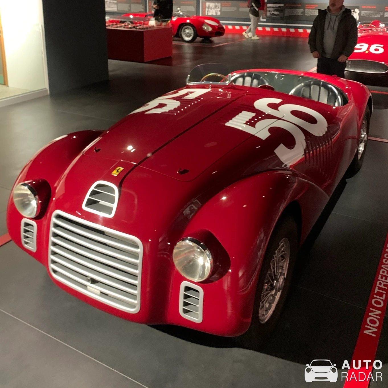 Ferrari 125 S spotted in Maranello