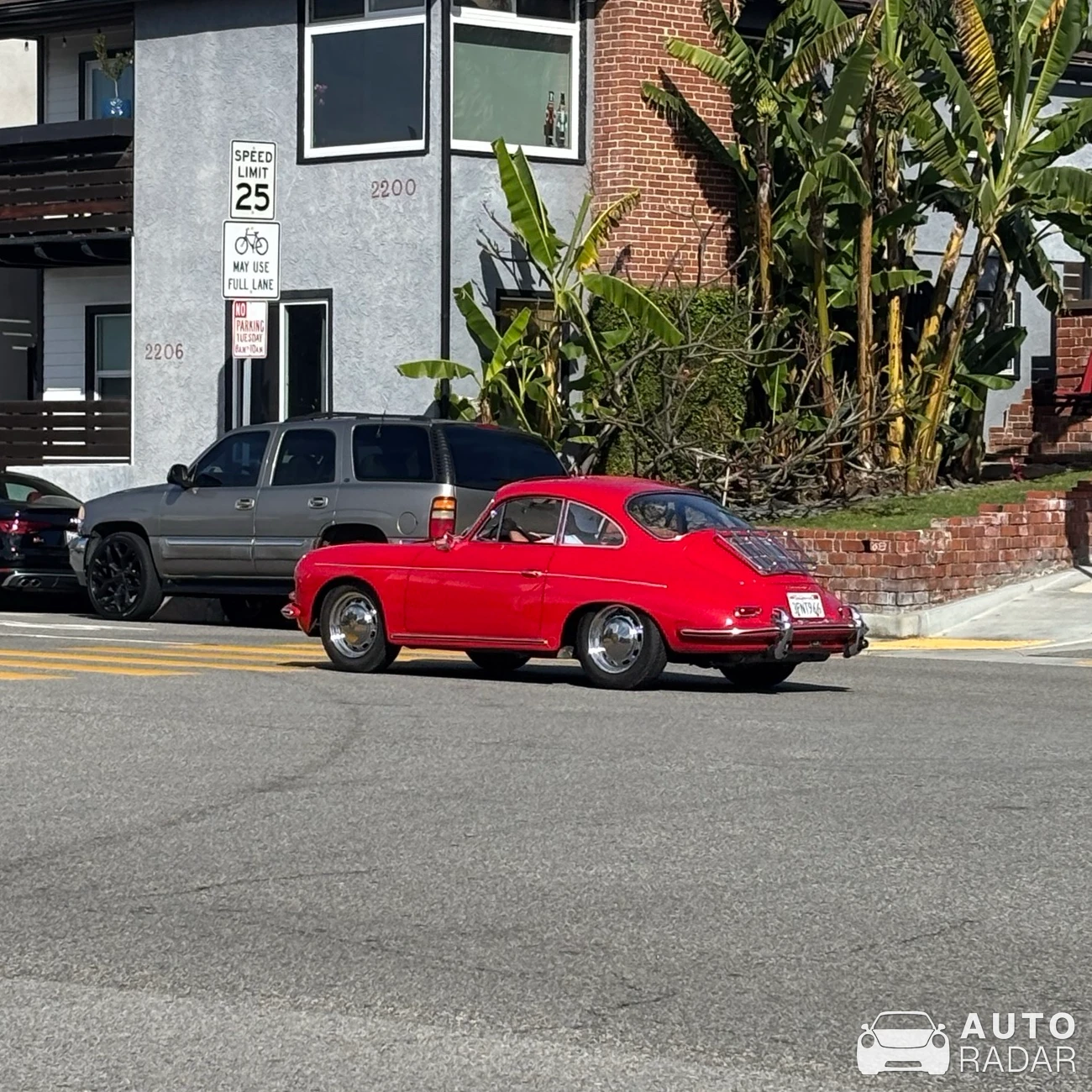 Porsche 356 spotted in Hermosa Beach, United States