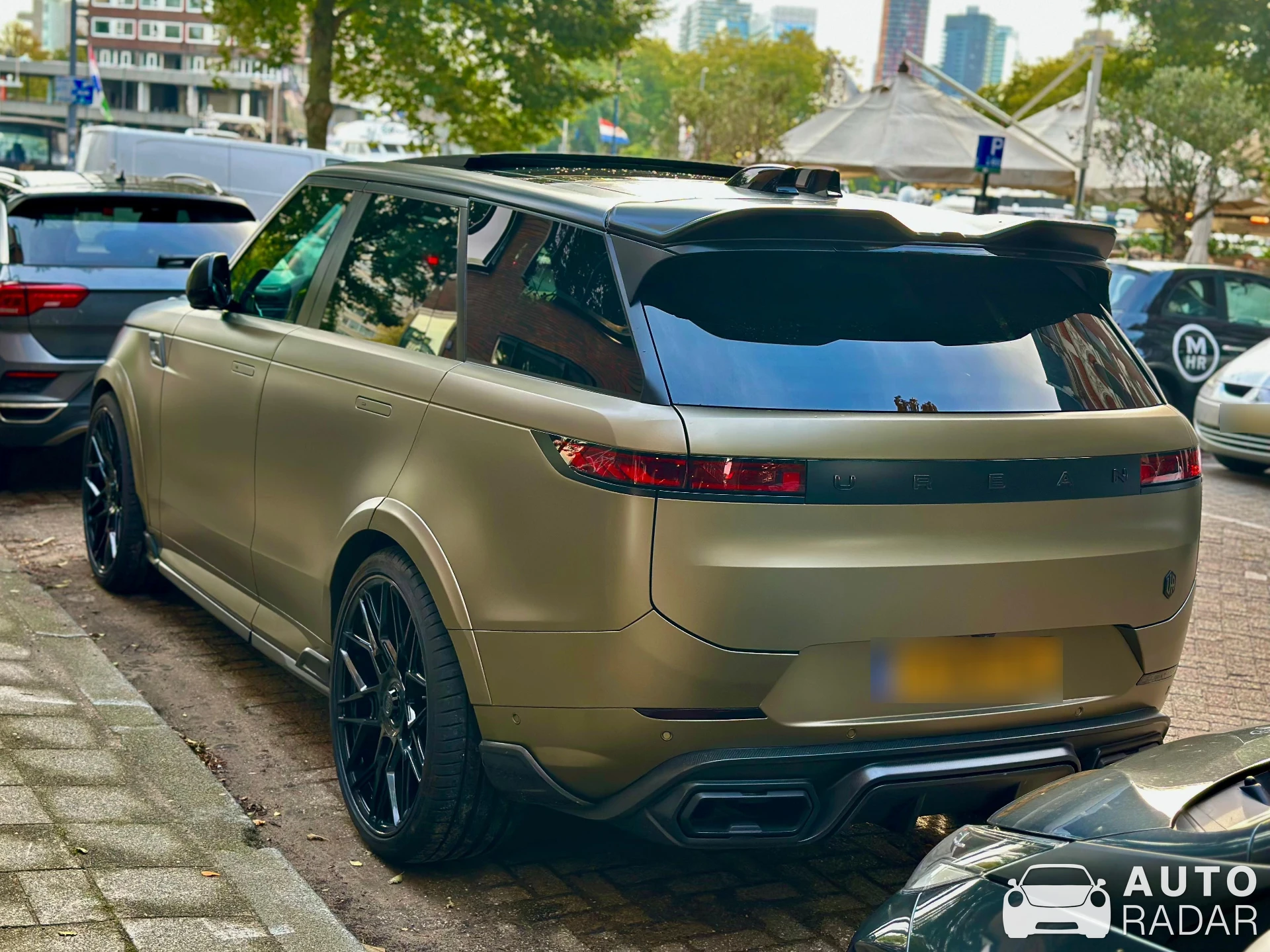 Urban Range Rover spotted in Rotterdam