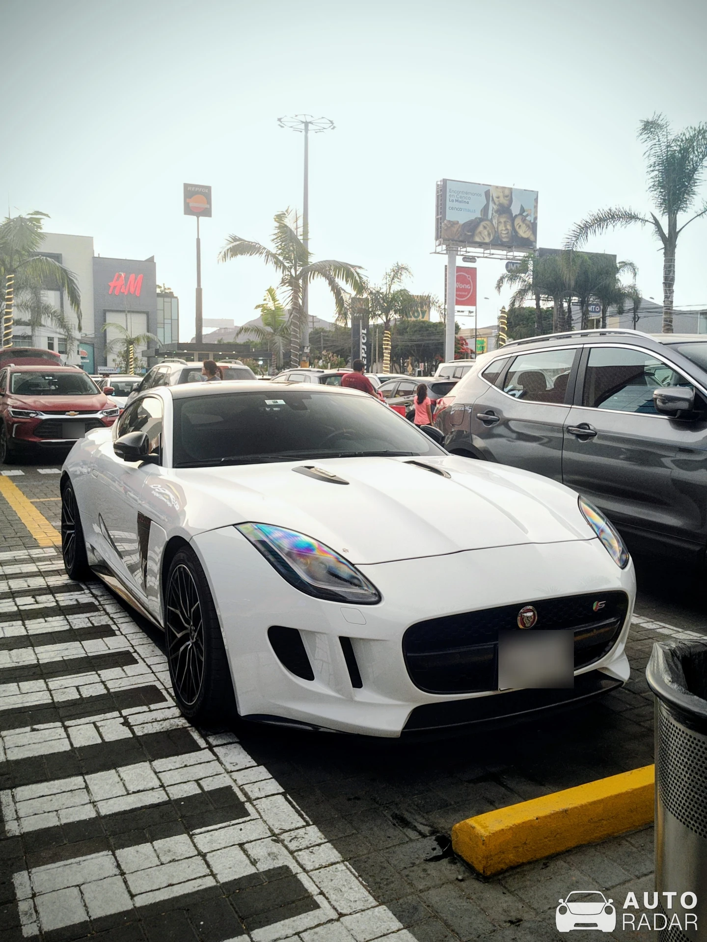 Jaguar F-Type SVR Coupé spotted in Lima, Peru