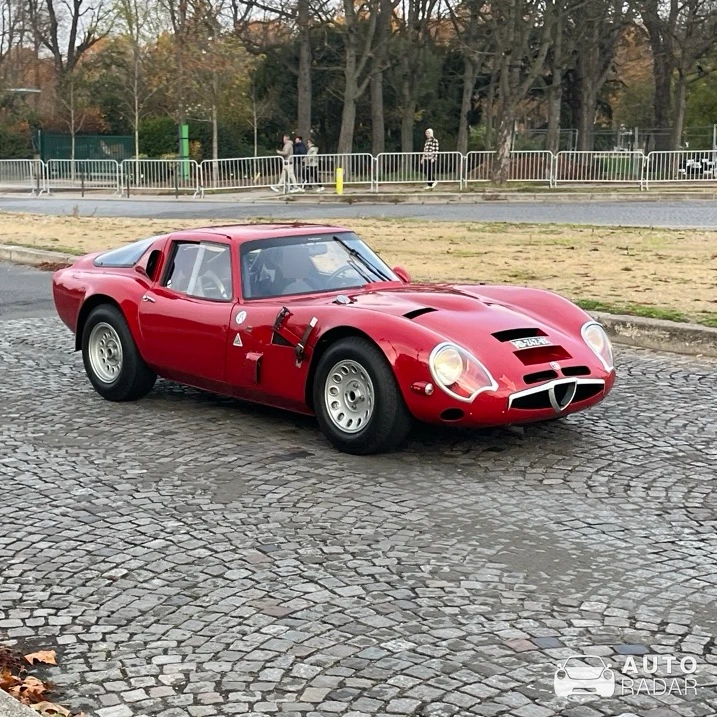 Alfa Romeo Giulia TZ spotted in Paris