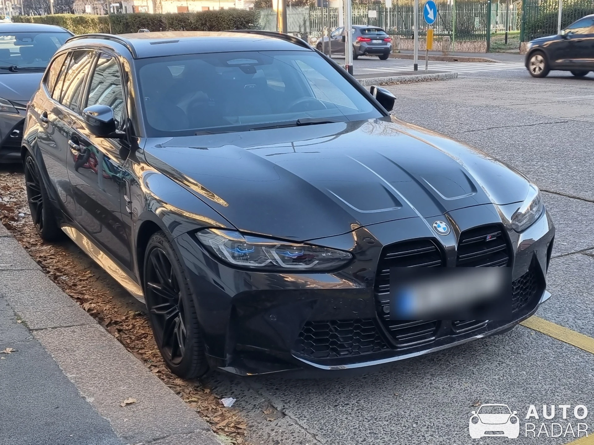 BMW M3 G81 Touring Competition spotted in Milano, Italia
