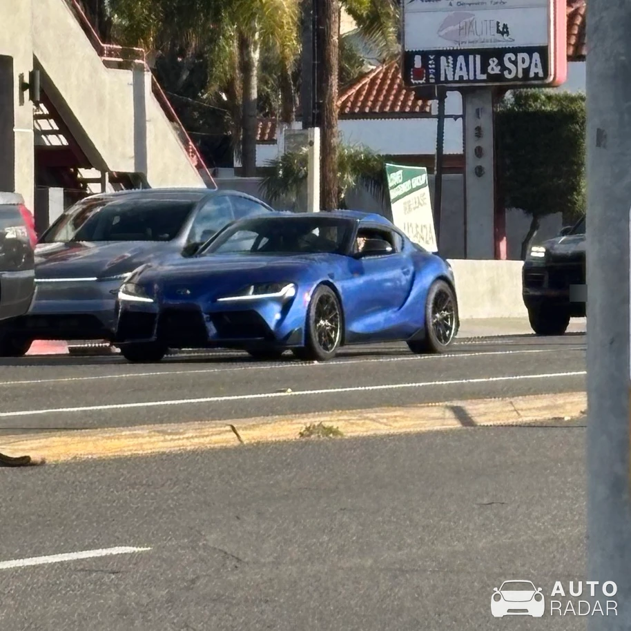Toyota GR Supra A90 spotted in Hermosa Beach, United States