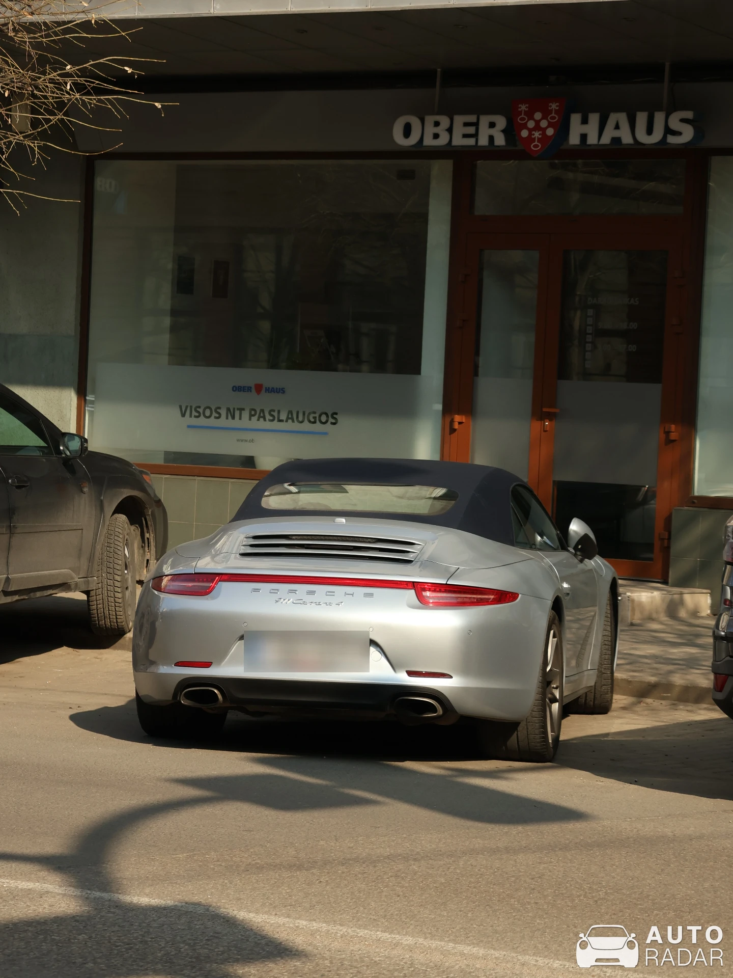 Porsche 991 Carrera 4 Cabriolet MkI spotted in Kaunas