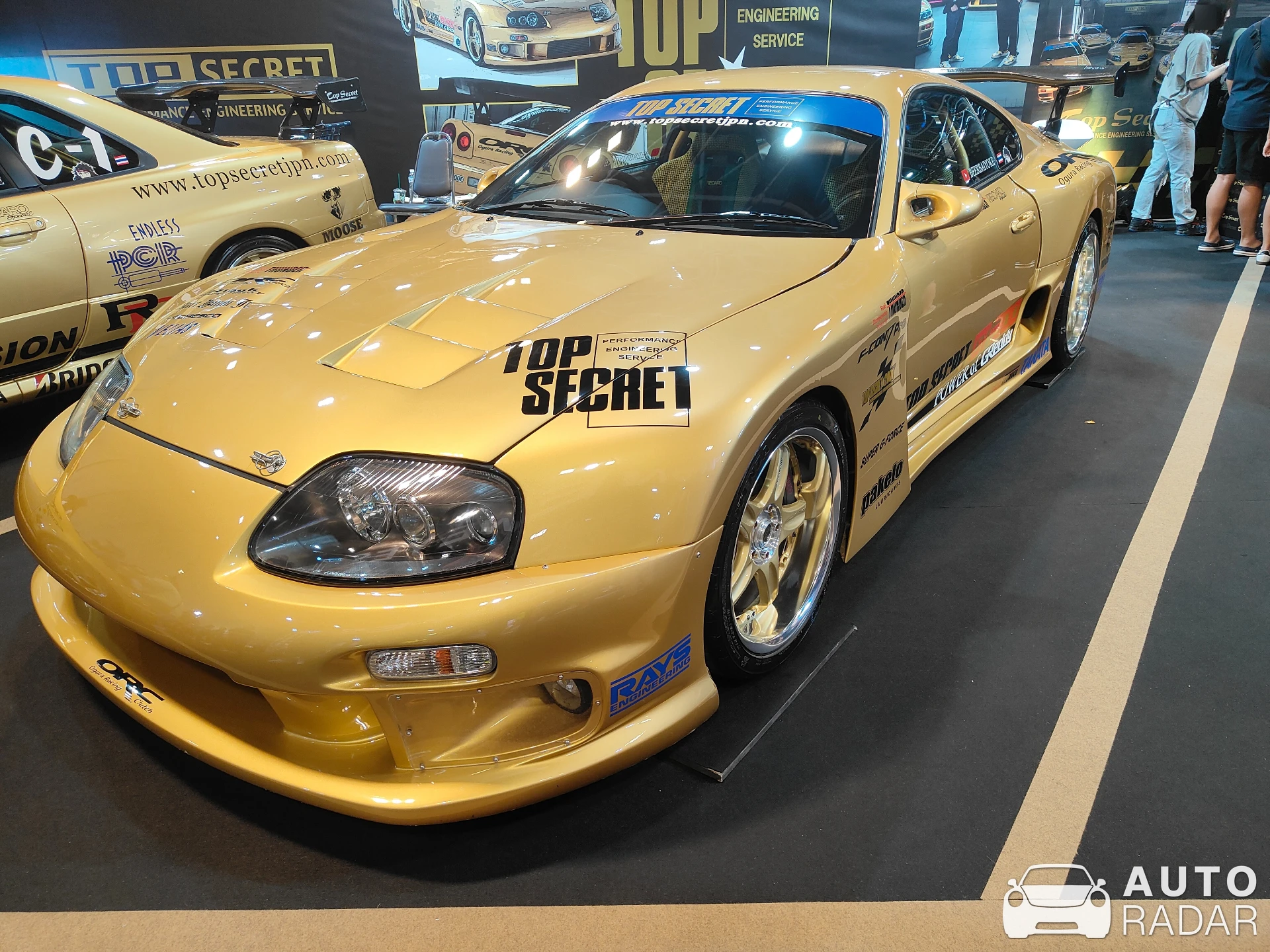 Toyota Supra A80 Top Secret spotted in Bangkok