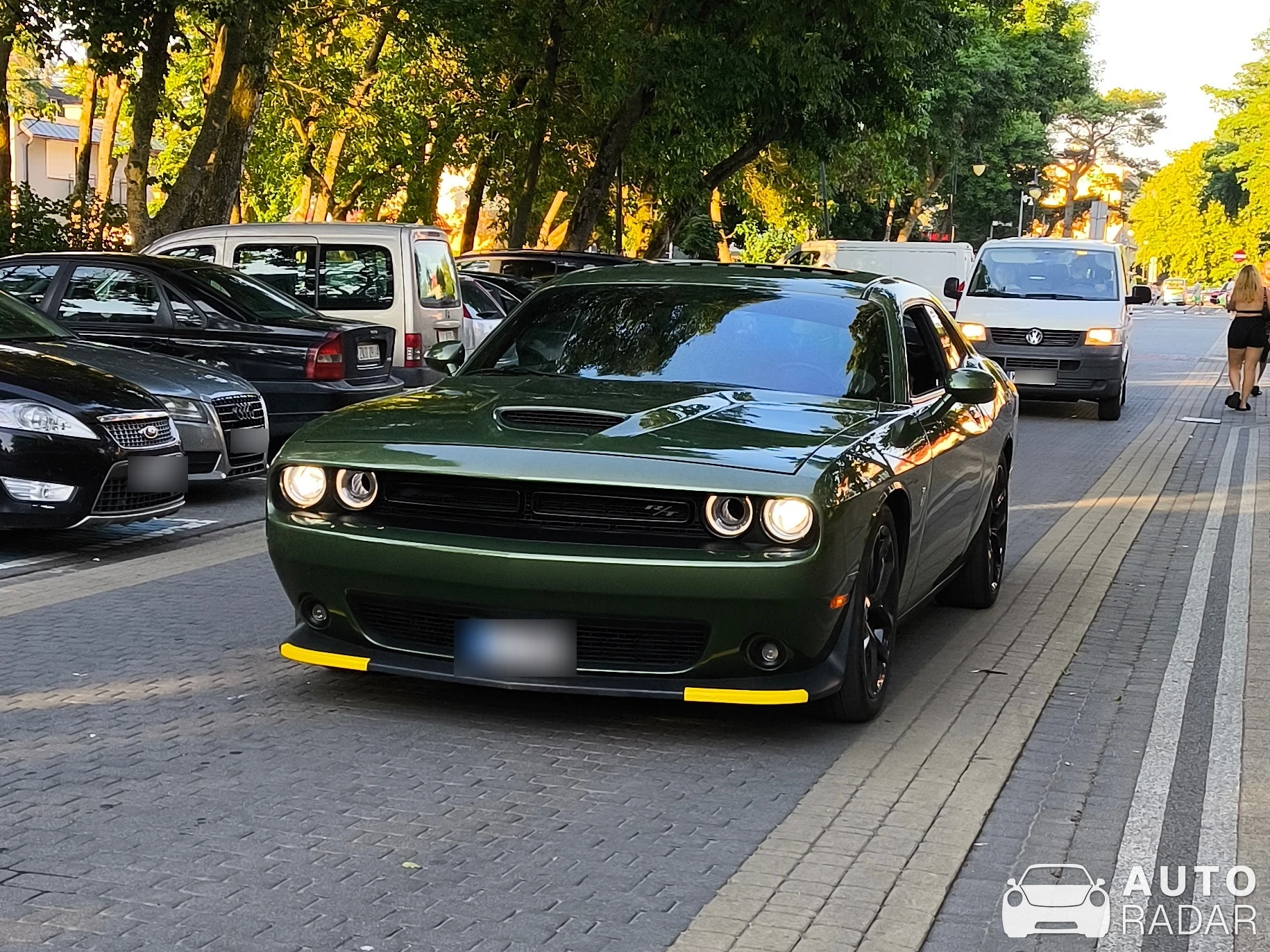 Dodge Challenger R/T spotted in Mielno