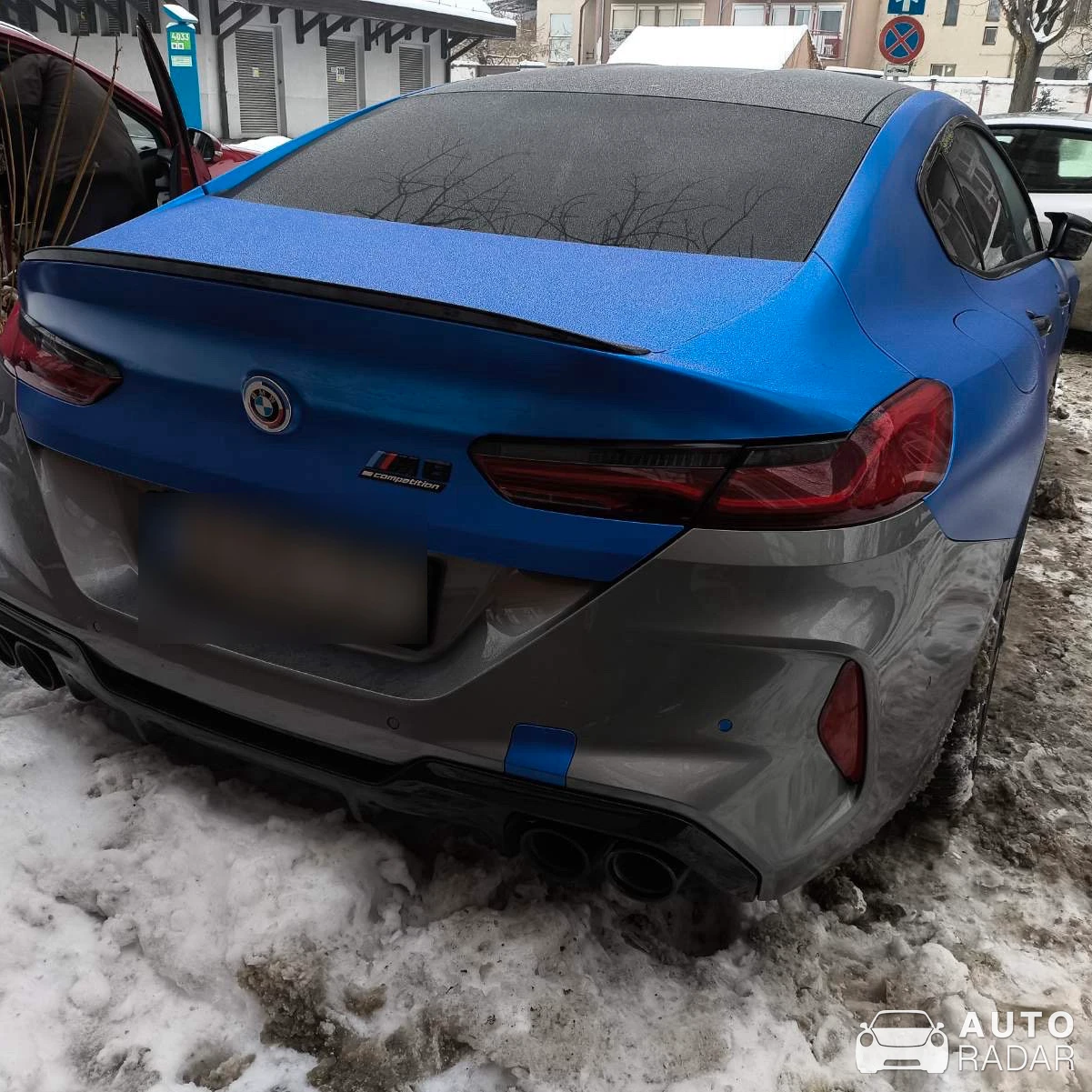 BMW M8 F93 Gran Coupé spotted in Debrecen, Magyarország