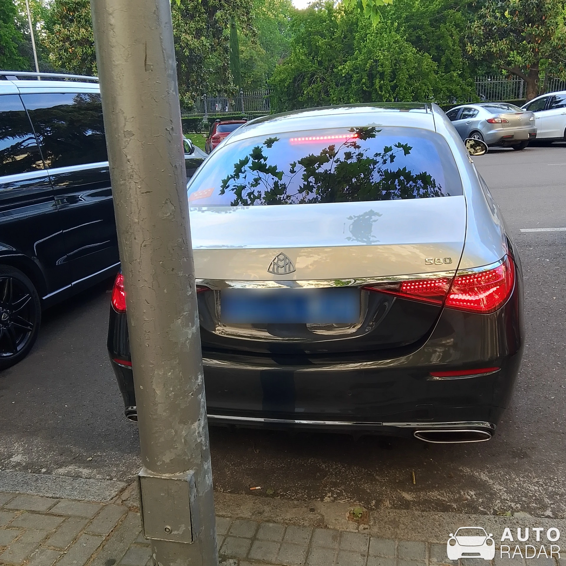 Maybach Brabus 57 S spotted in Madrid, Spain
