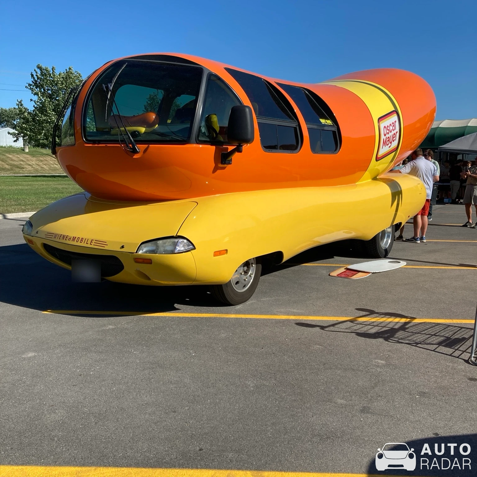 Oscar Mayer Wienermobile spotted in Newton