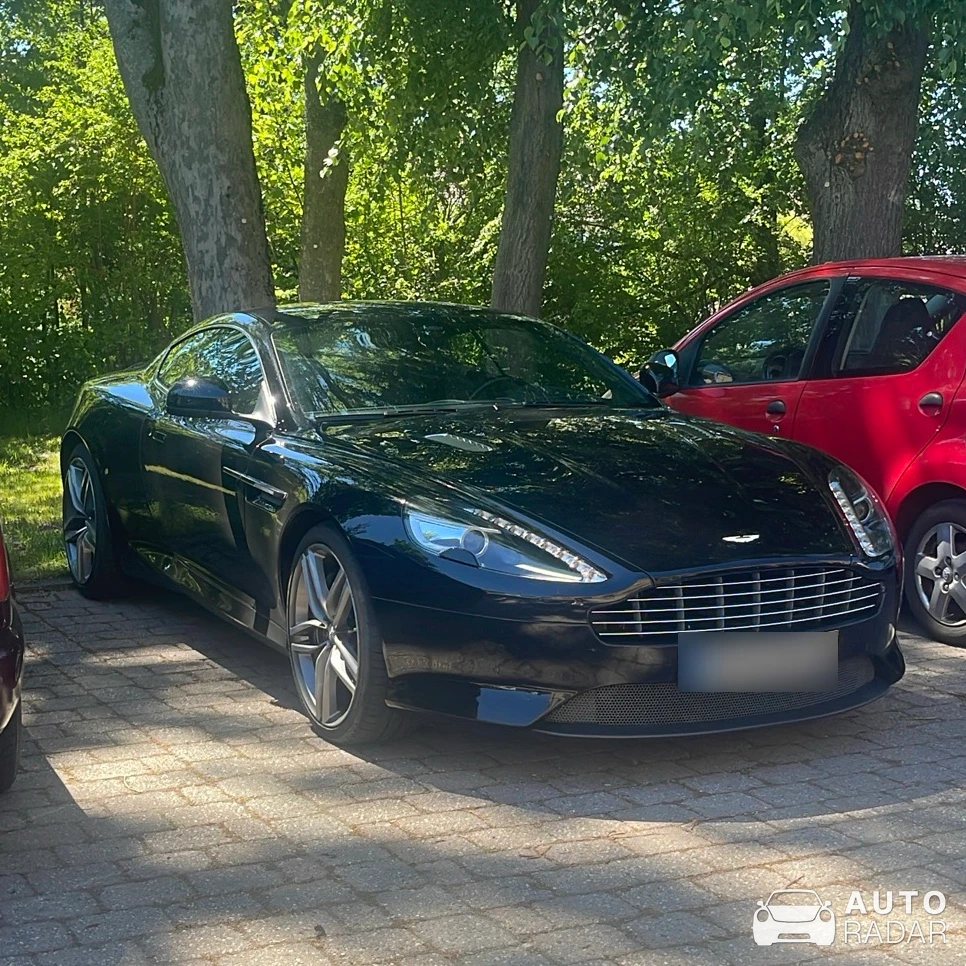 Aston Martin DB9 spotted in Bindlach