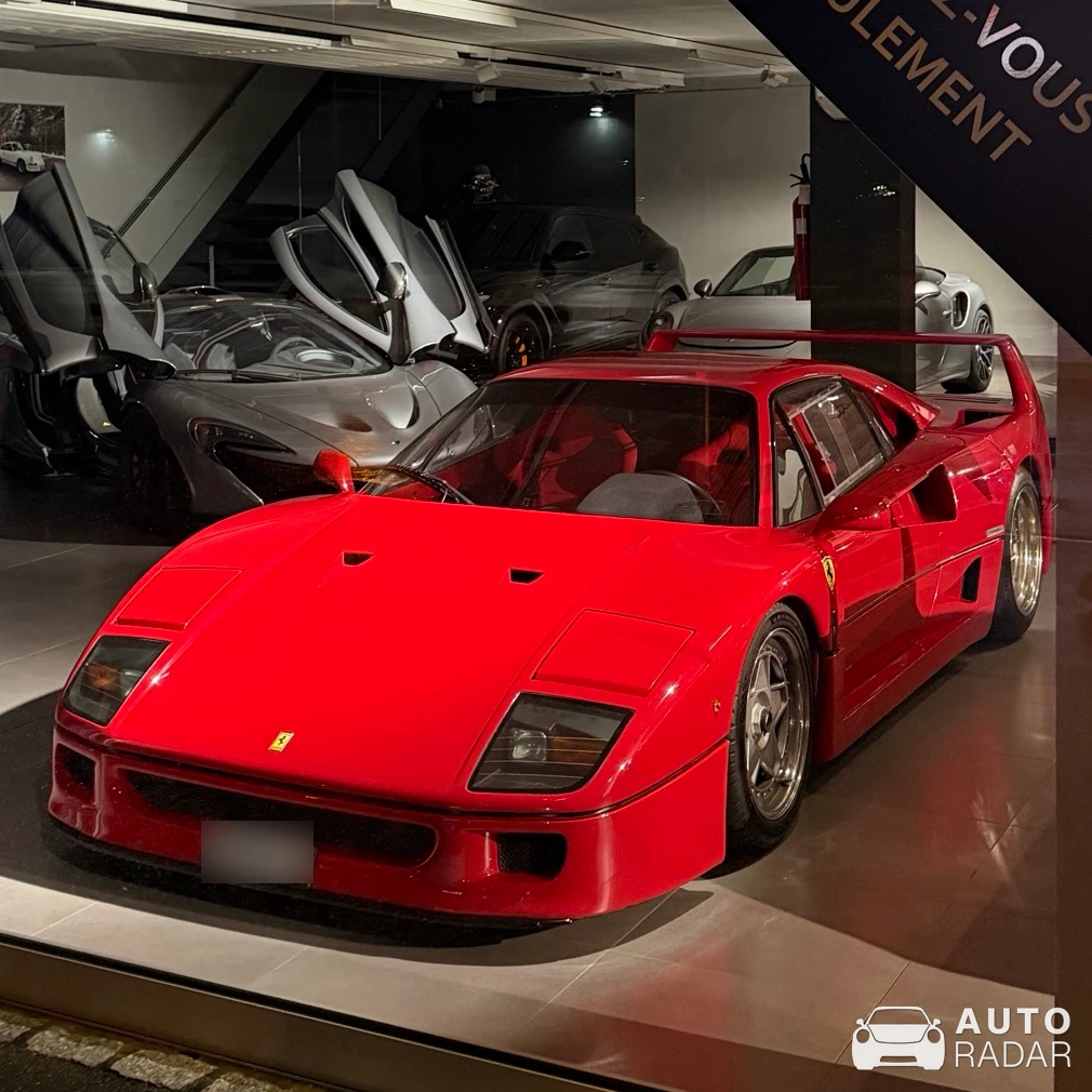 Ferrari F40 spotted in Etoy, Suisse