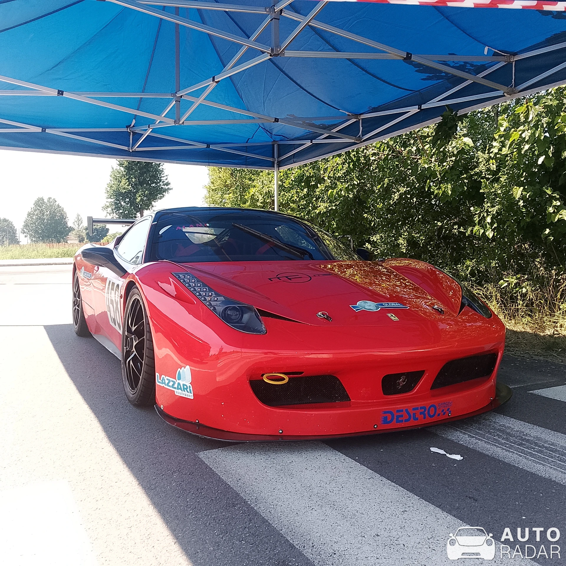 Ferrari 458 Challenge spotted in Minerbio