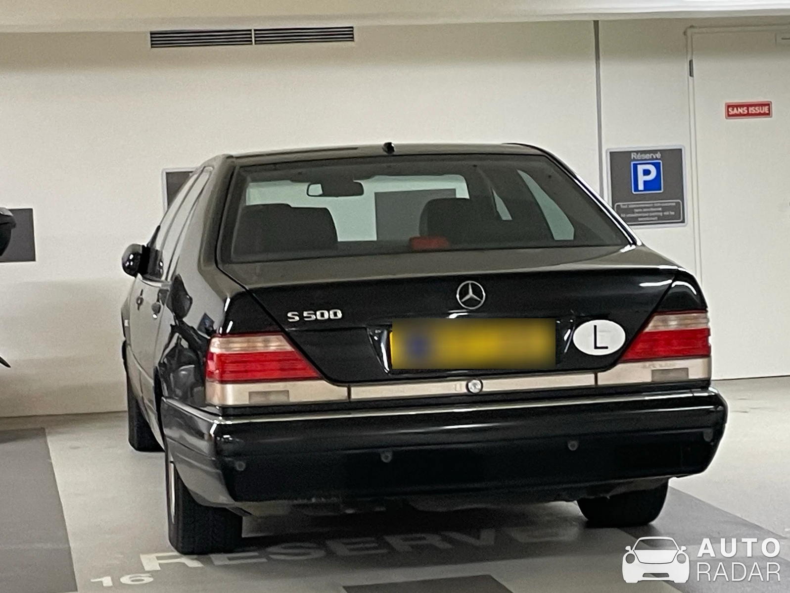 Mercedes-Benz S 500 spotted in Luxemburg