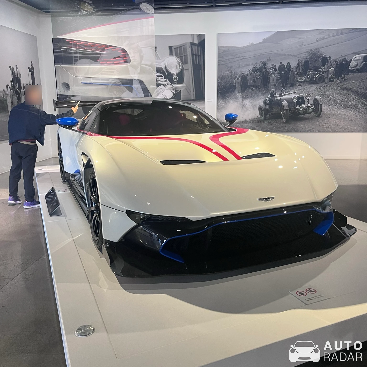 Aston Martin Vulcan spotted in Los Angeles
